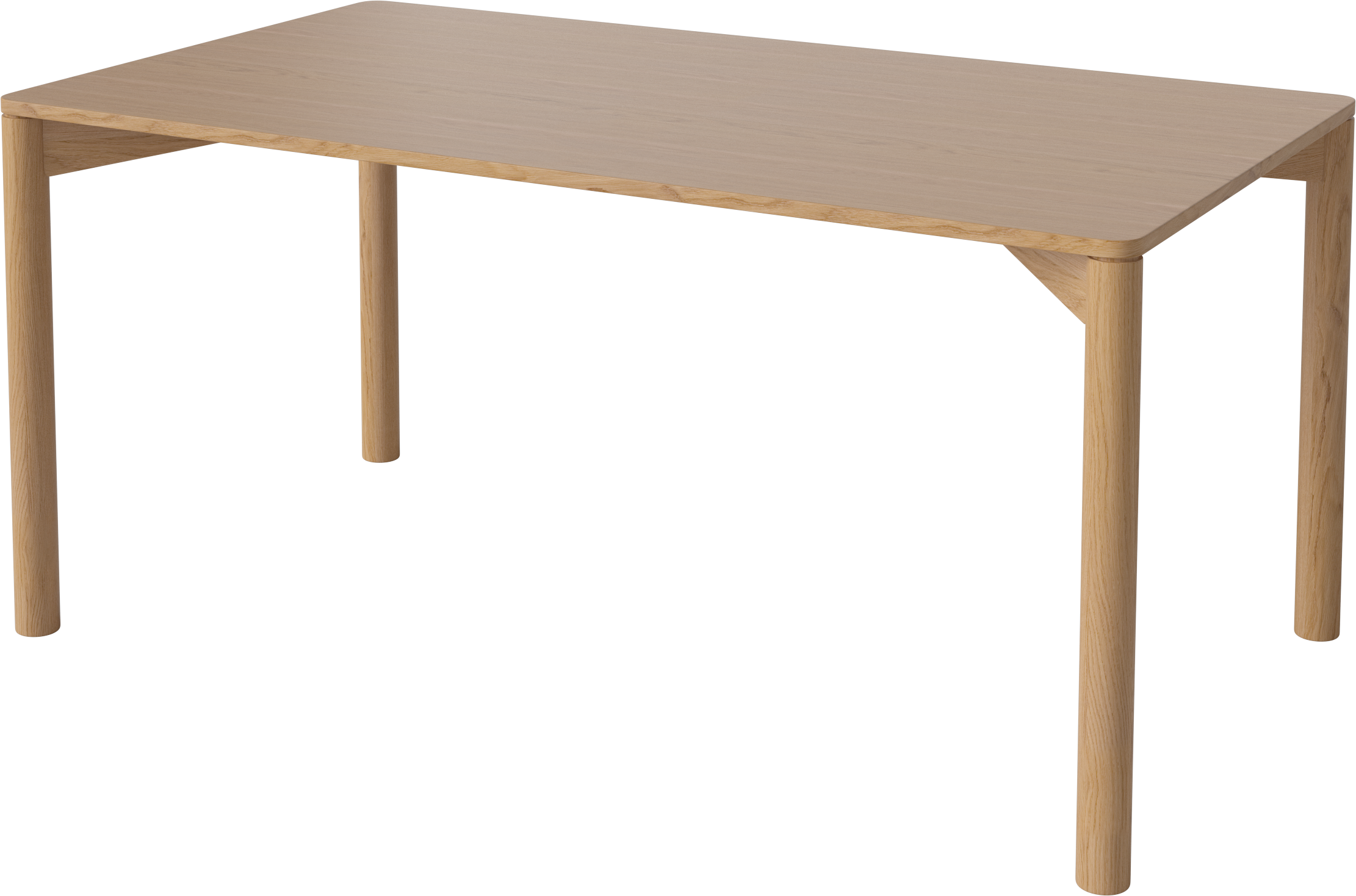 Stůl PANA s podstavcem z dubového dřeva