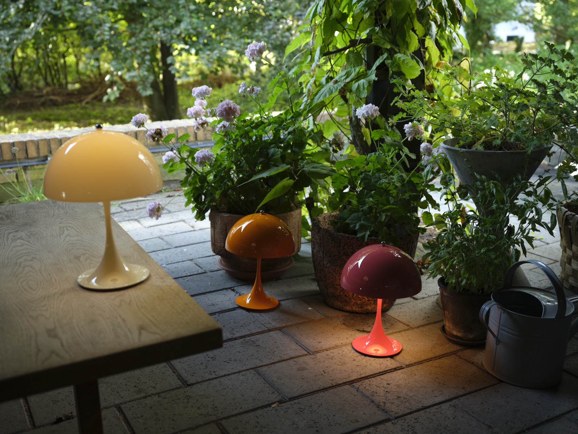 Portable Lamp PANTHELLA 250 Orange