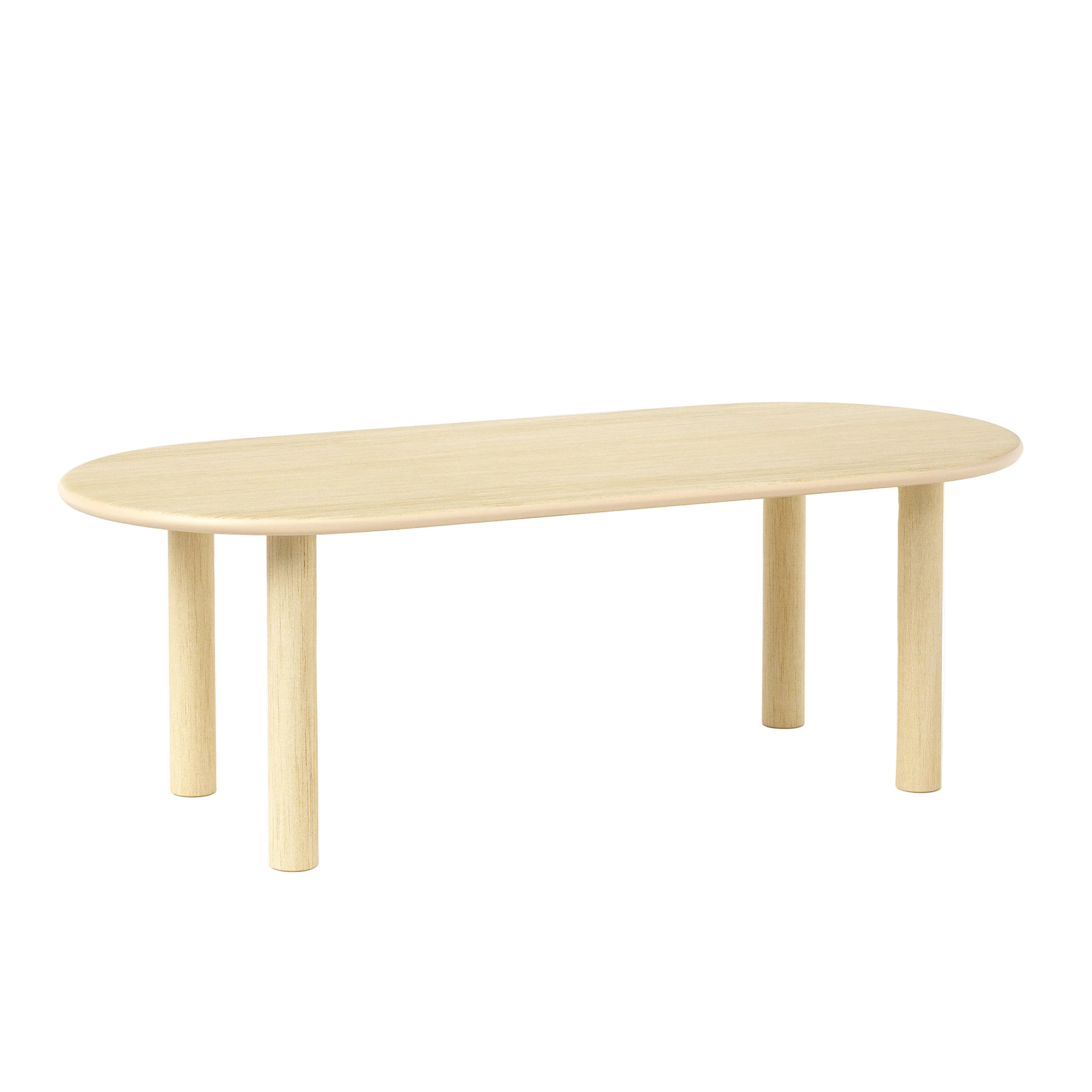 Oval Table PAUL natural ash wood