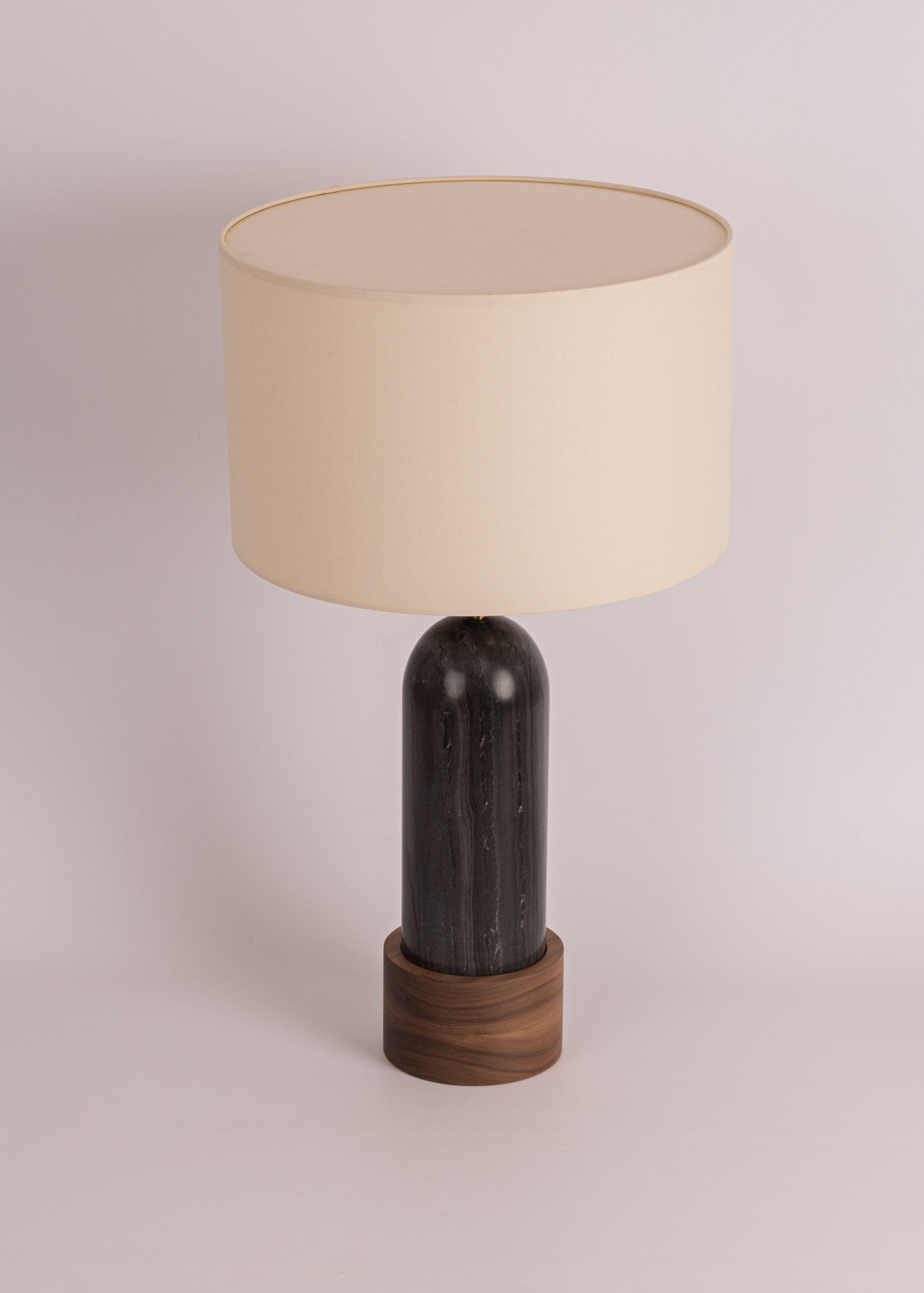 Stolní lampa PEONA KELO černý mramor