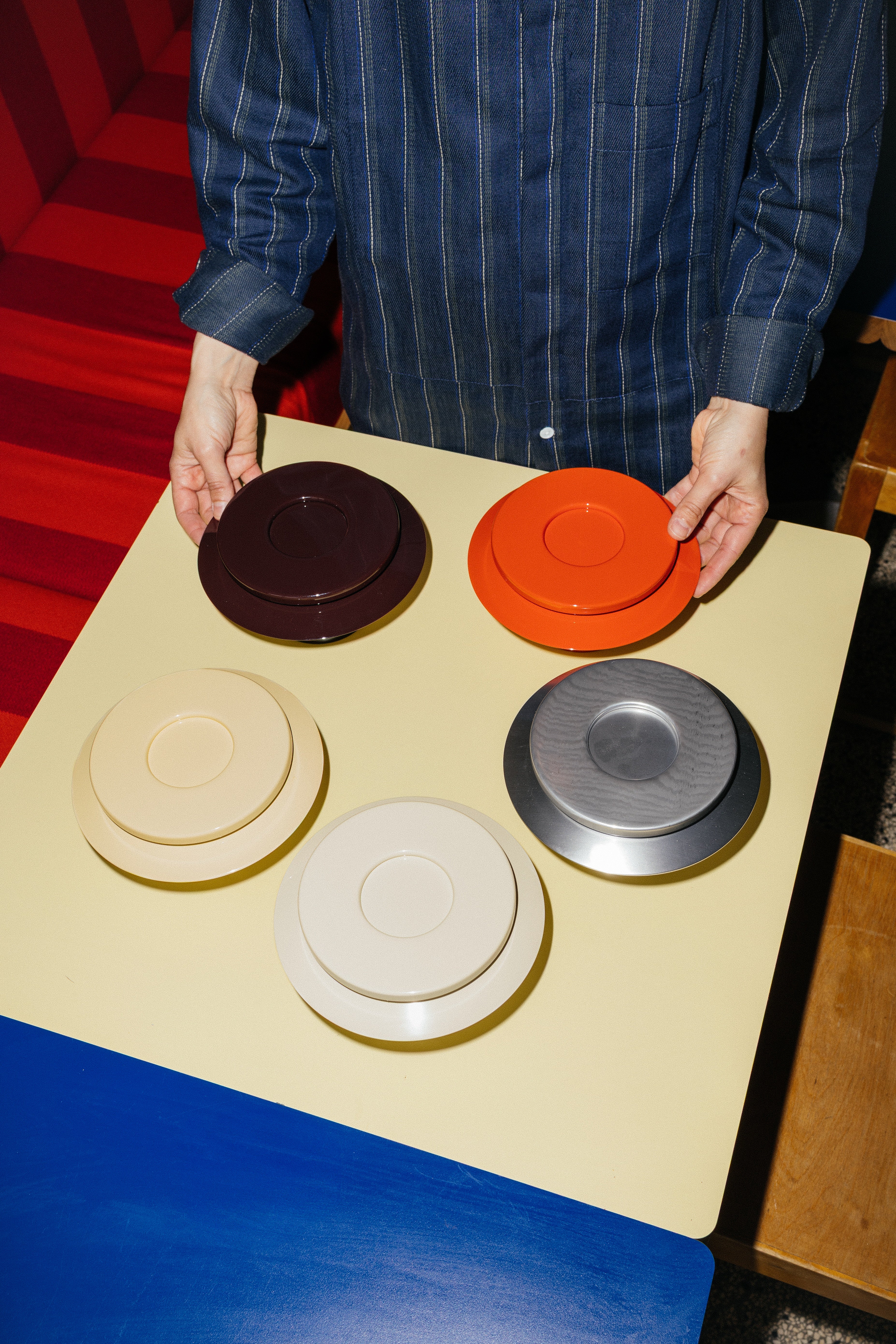 LILLE Wall Lamp Red Orange