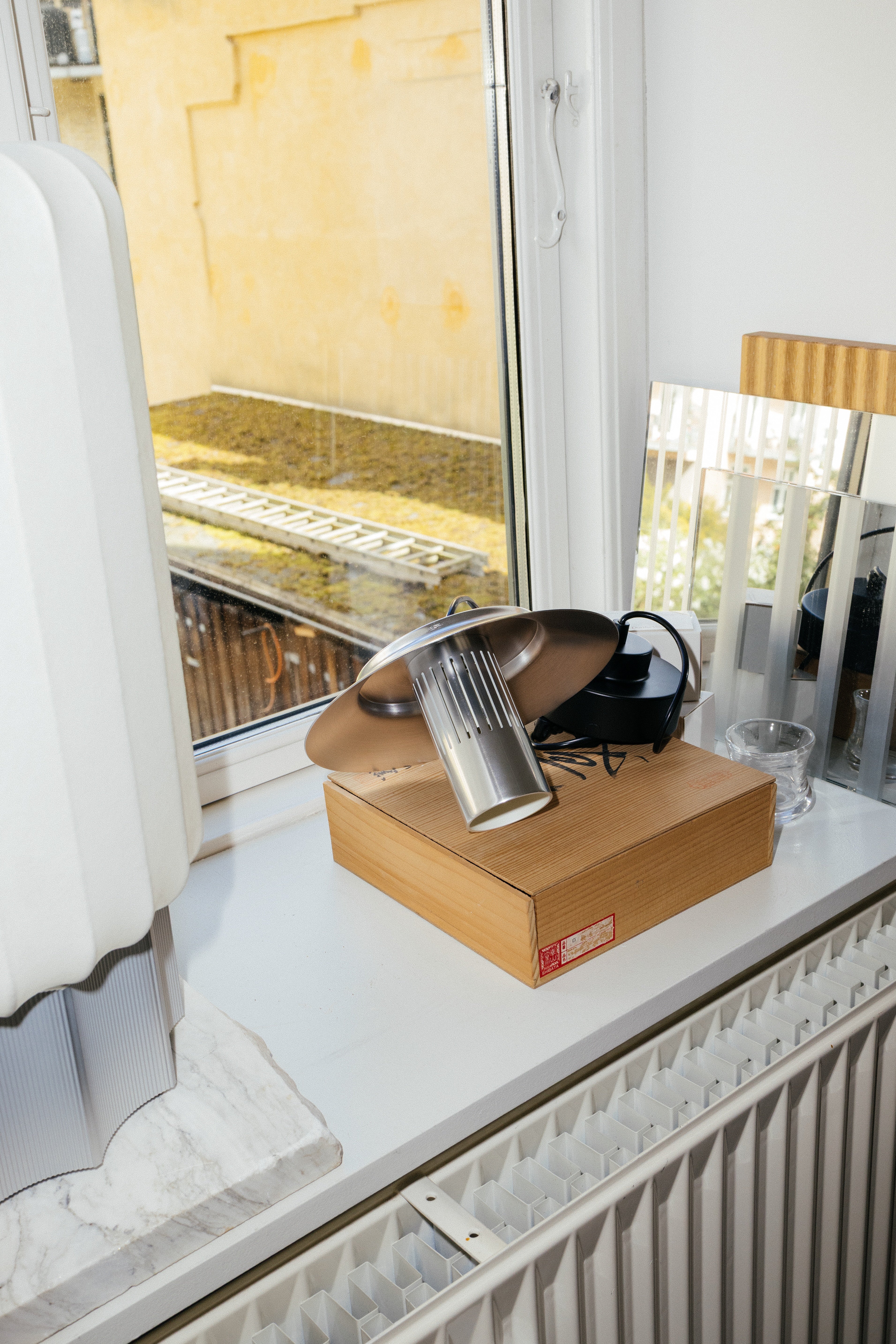 Stropní lampa LILLE stříbrná