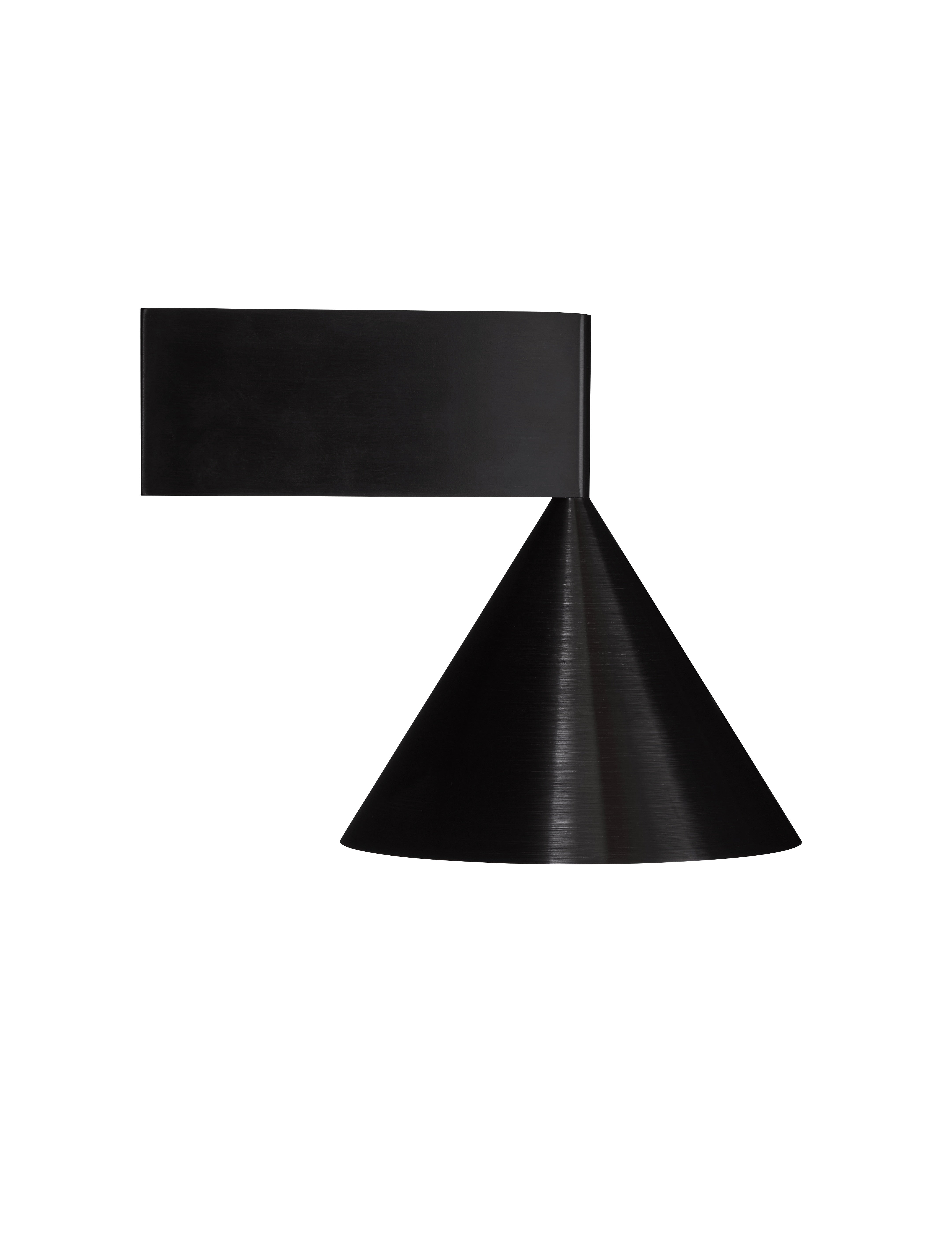 Nástěnná lampa APOLLO černá