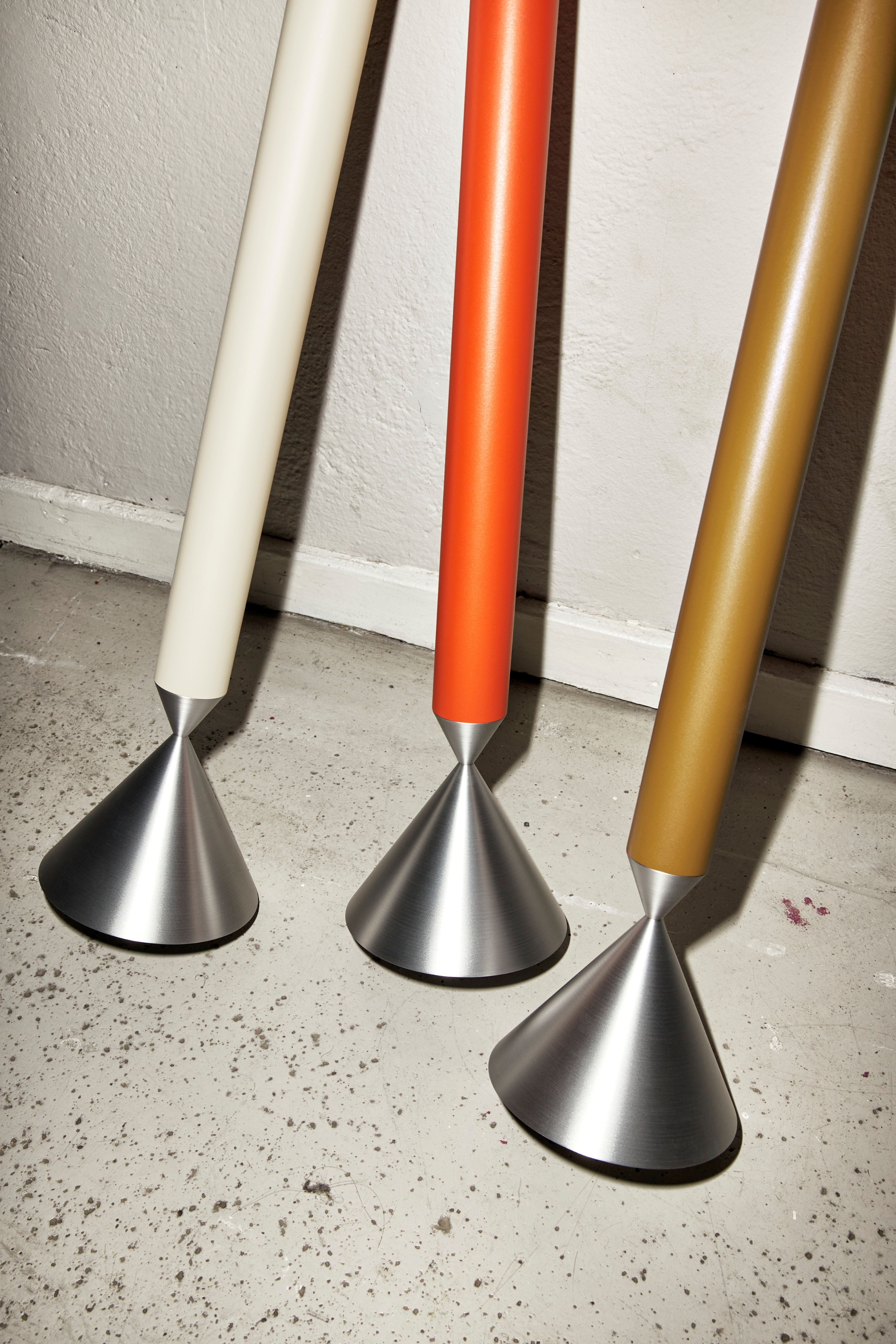 Závěsná lampa APOLLO GRAND červená pomerančová