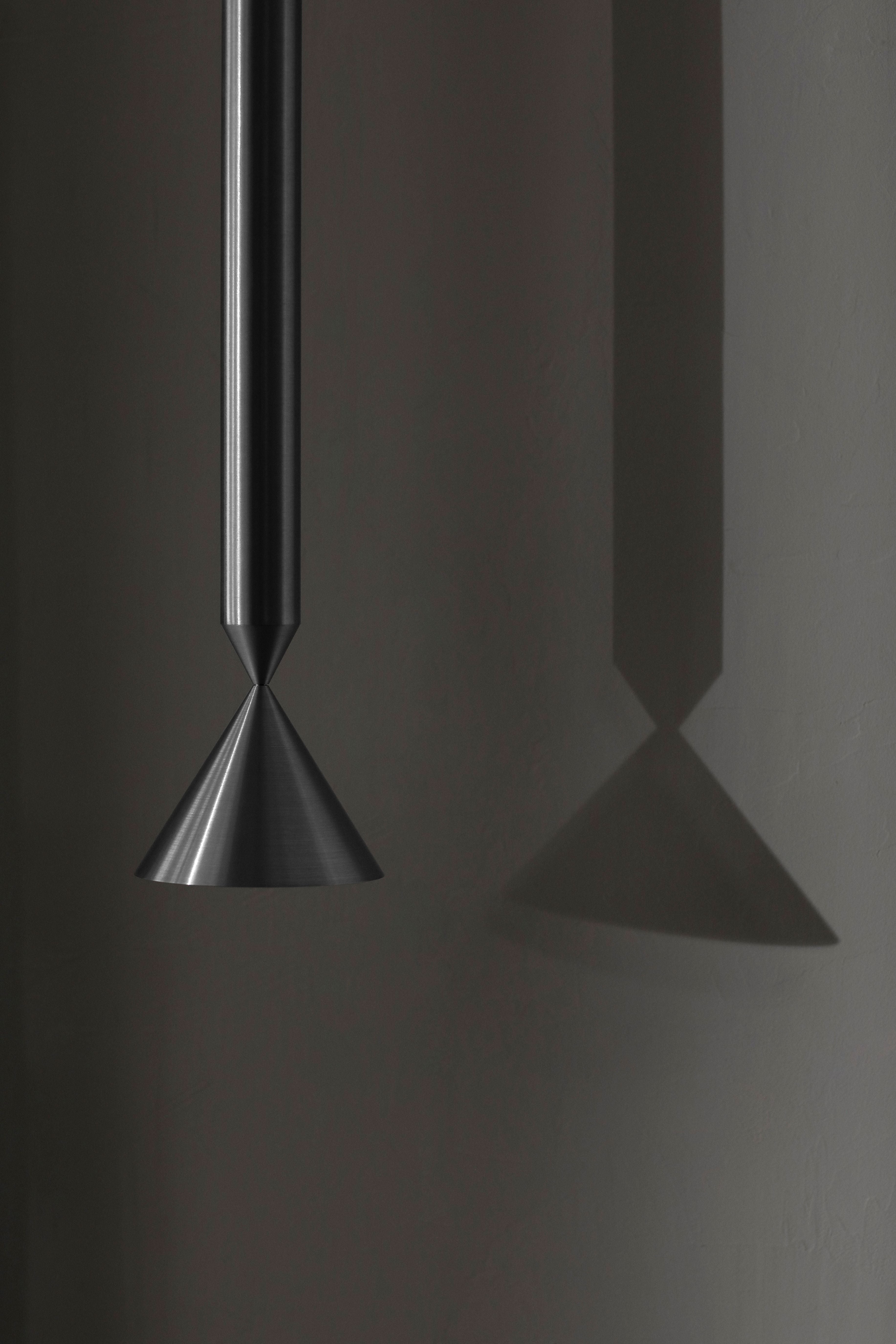 Stropní lampa APOLLO GRAND stříbrná