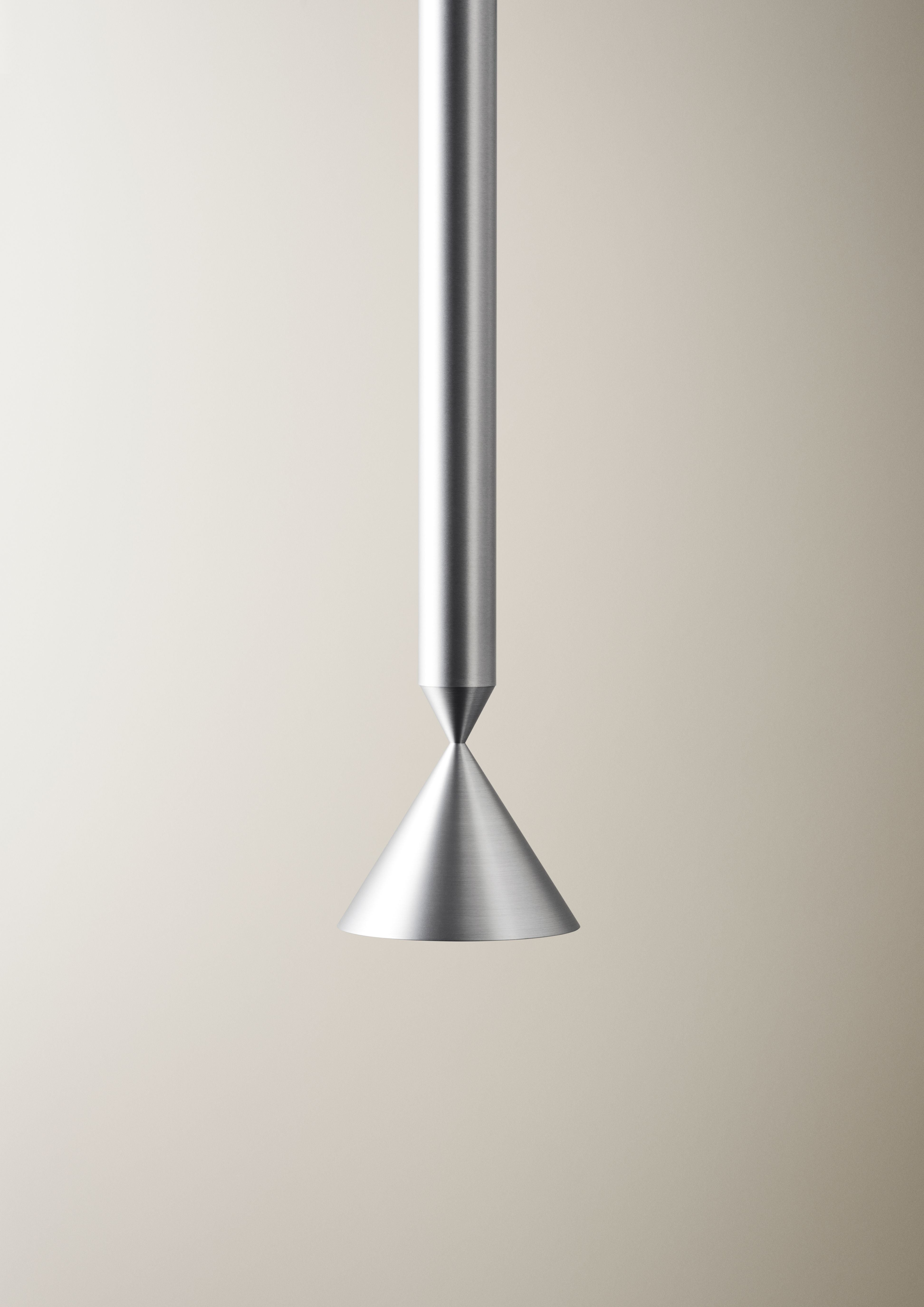 Stropní lampa APOLLO GRAND stříbrná
