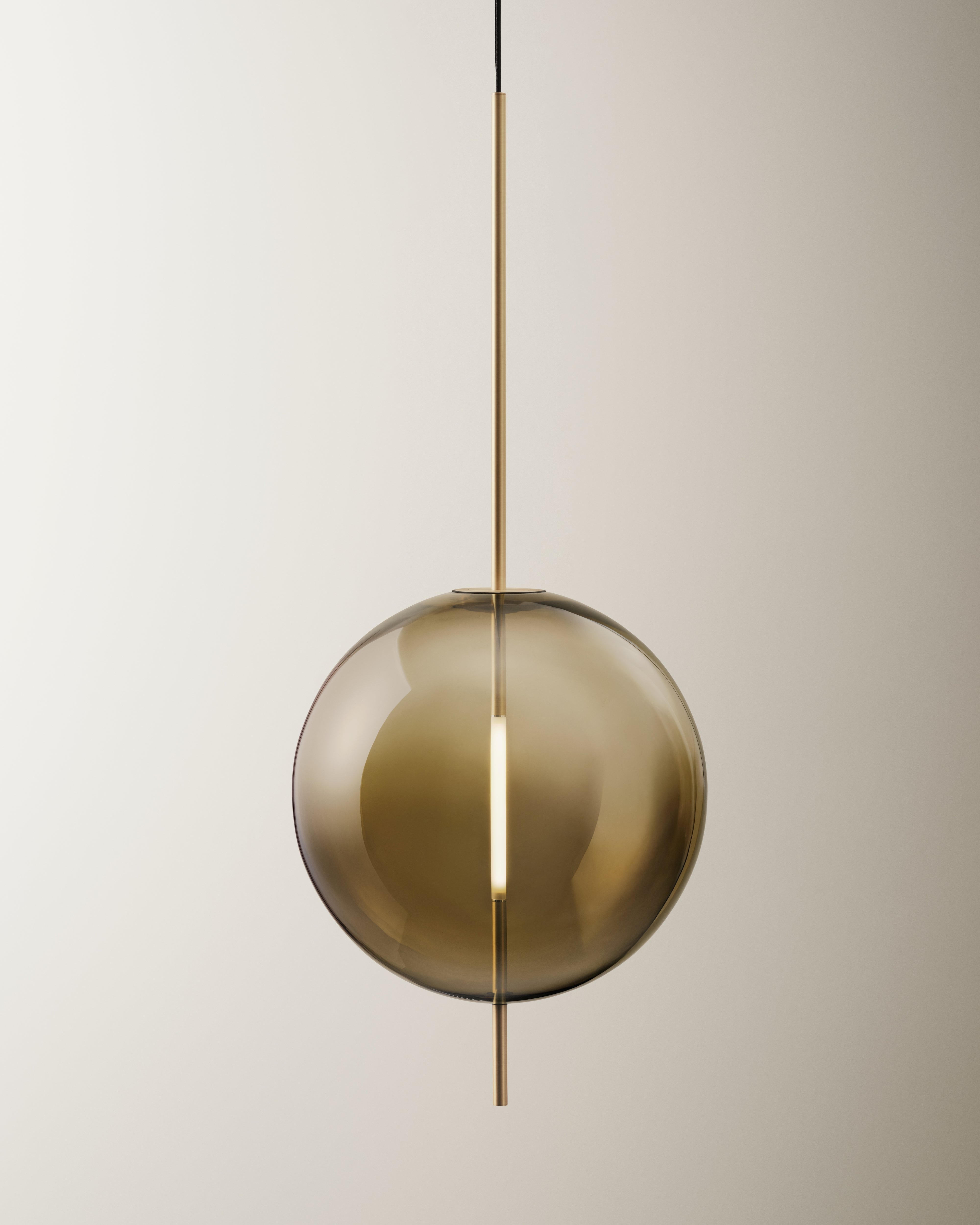 Kandinsky hanging lamp brown