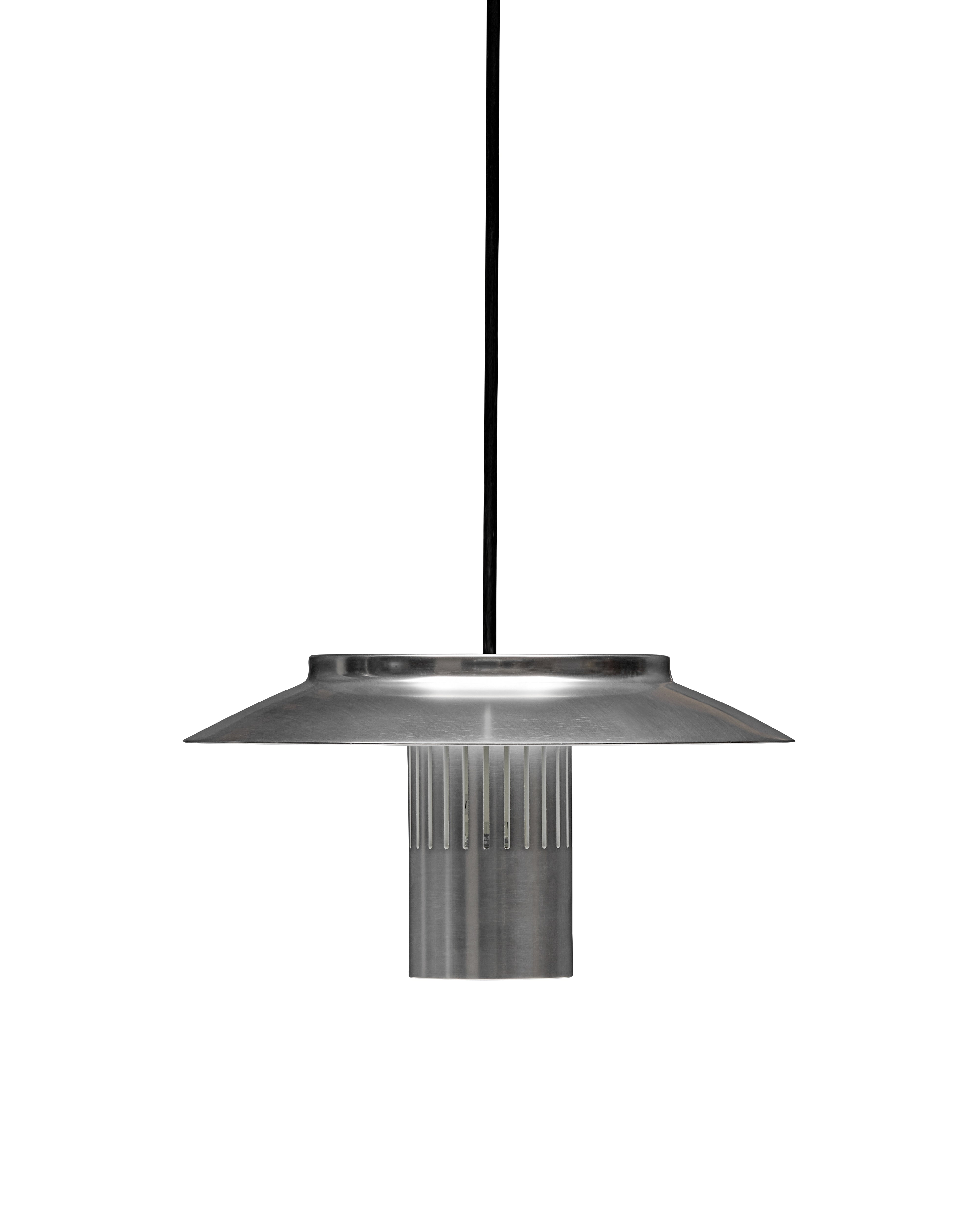 Stropní lampa LILLE stříbrná