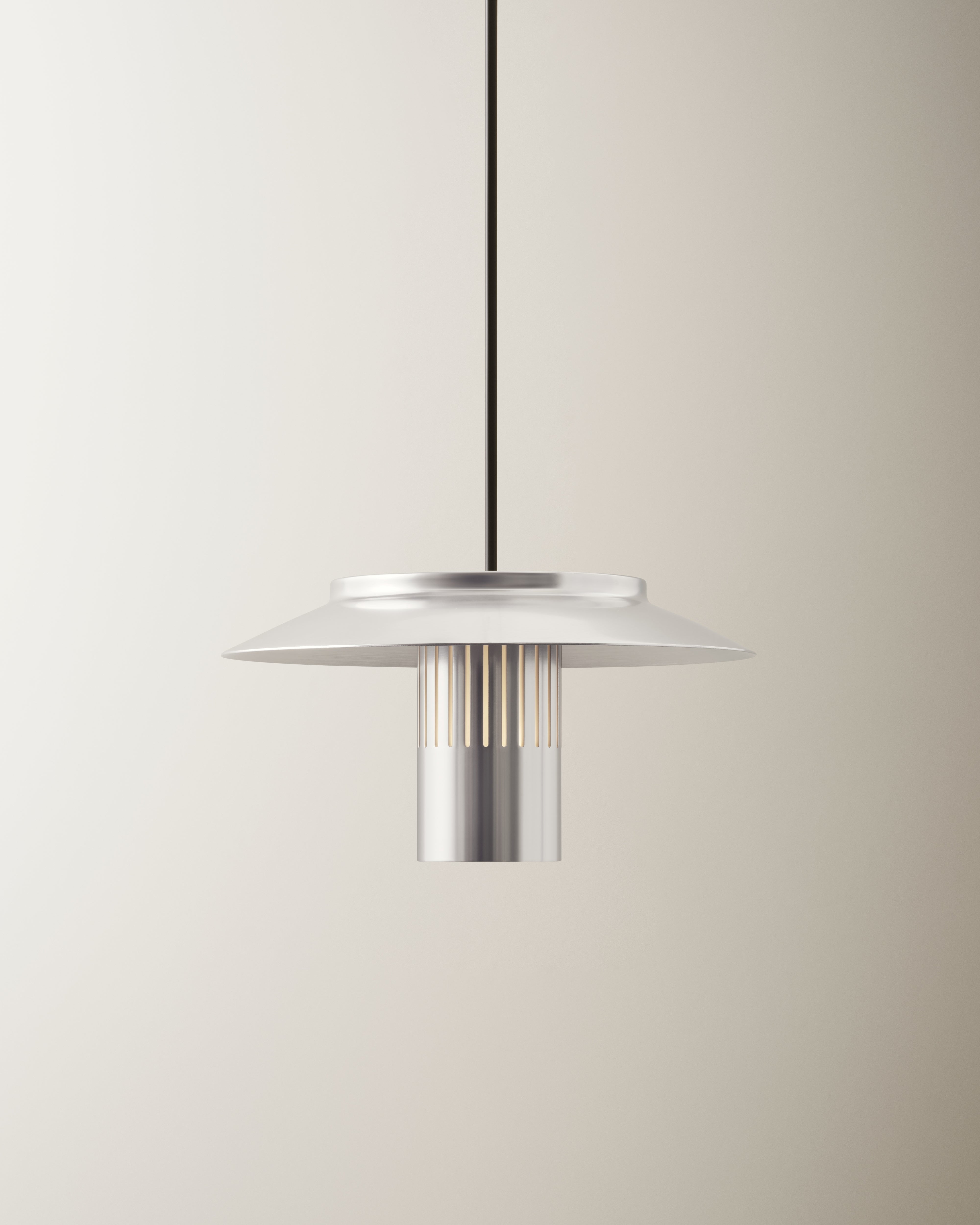 Stropní lampa LILLE stříbrná