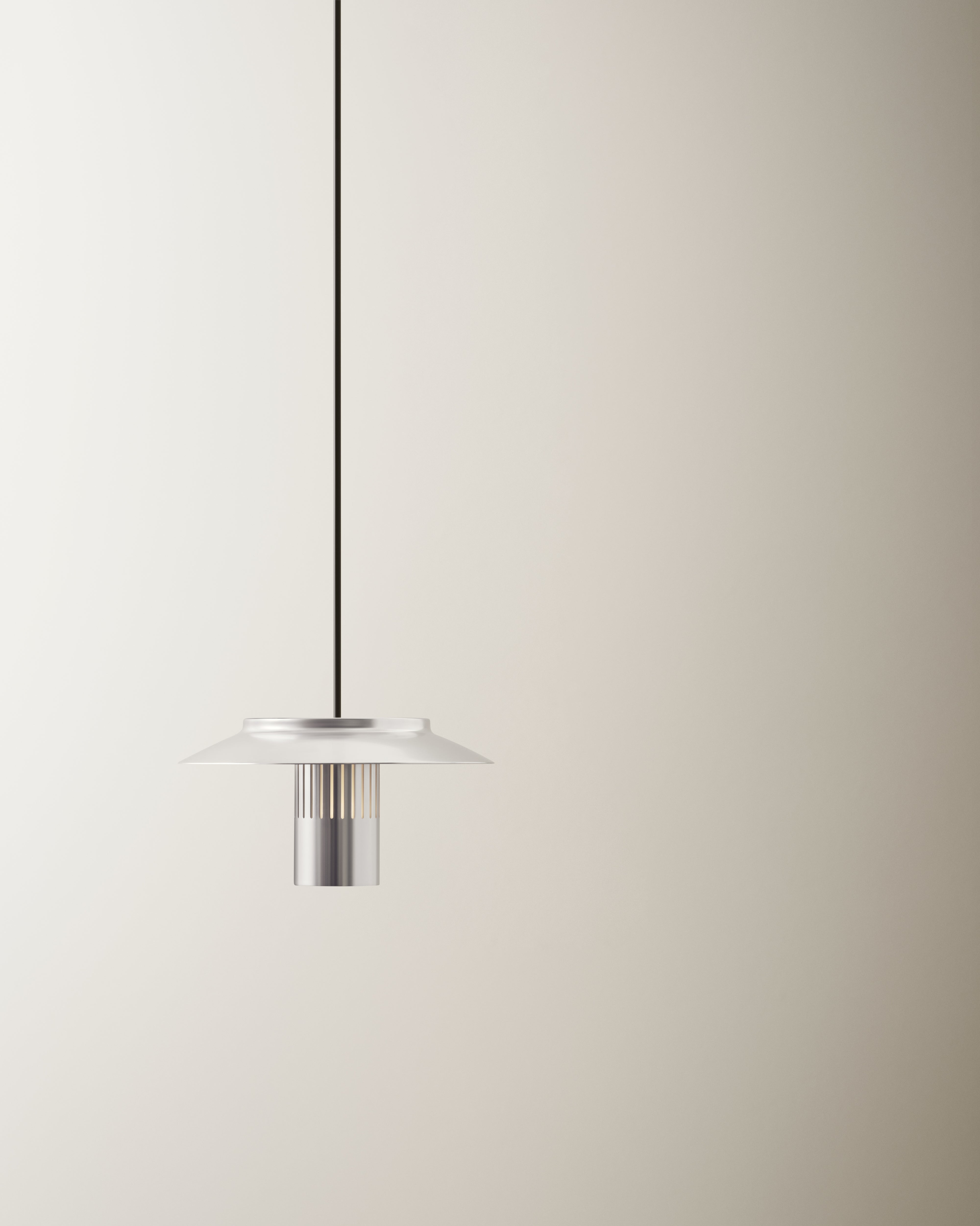 Stropní lampa LILLE stříbrná