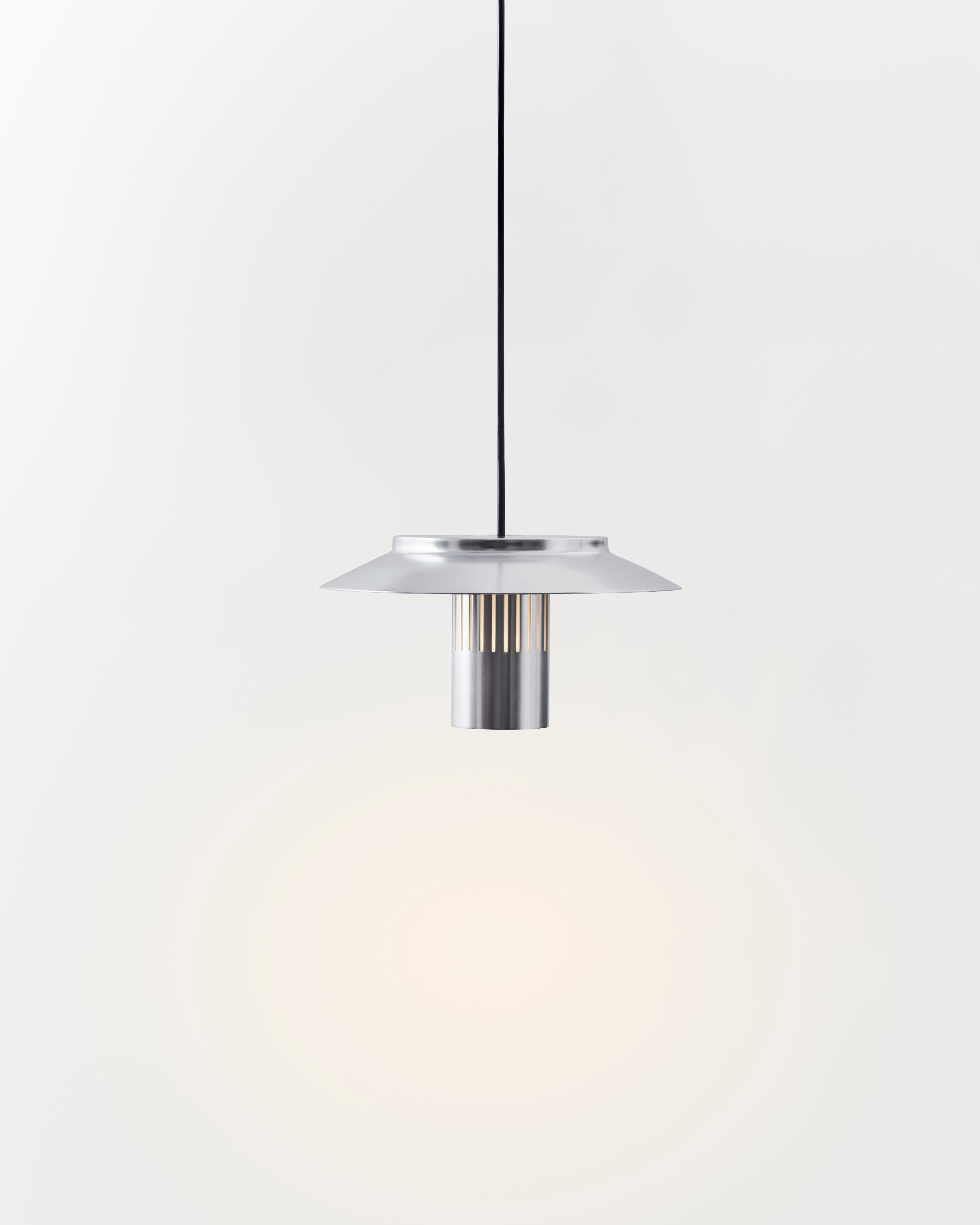 Stropní lampa LILLE stříbrná