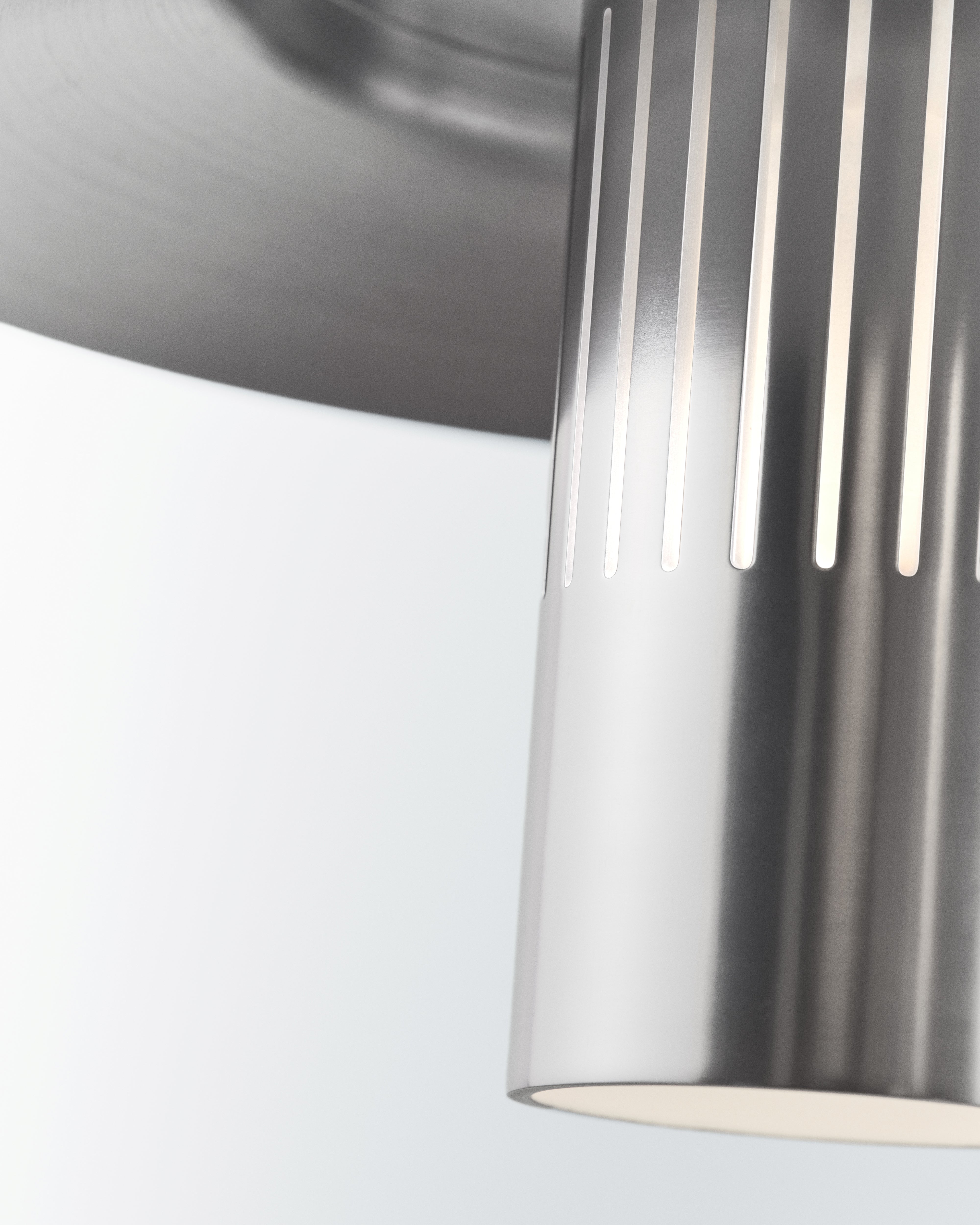 Stropní lampa LILLE stříbrná