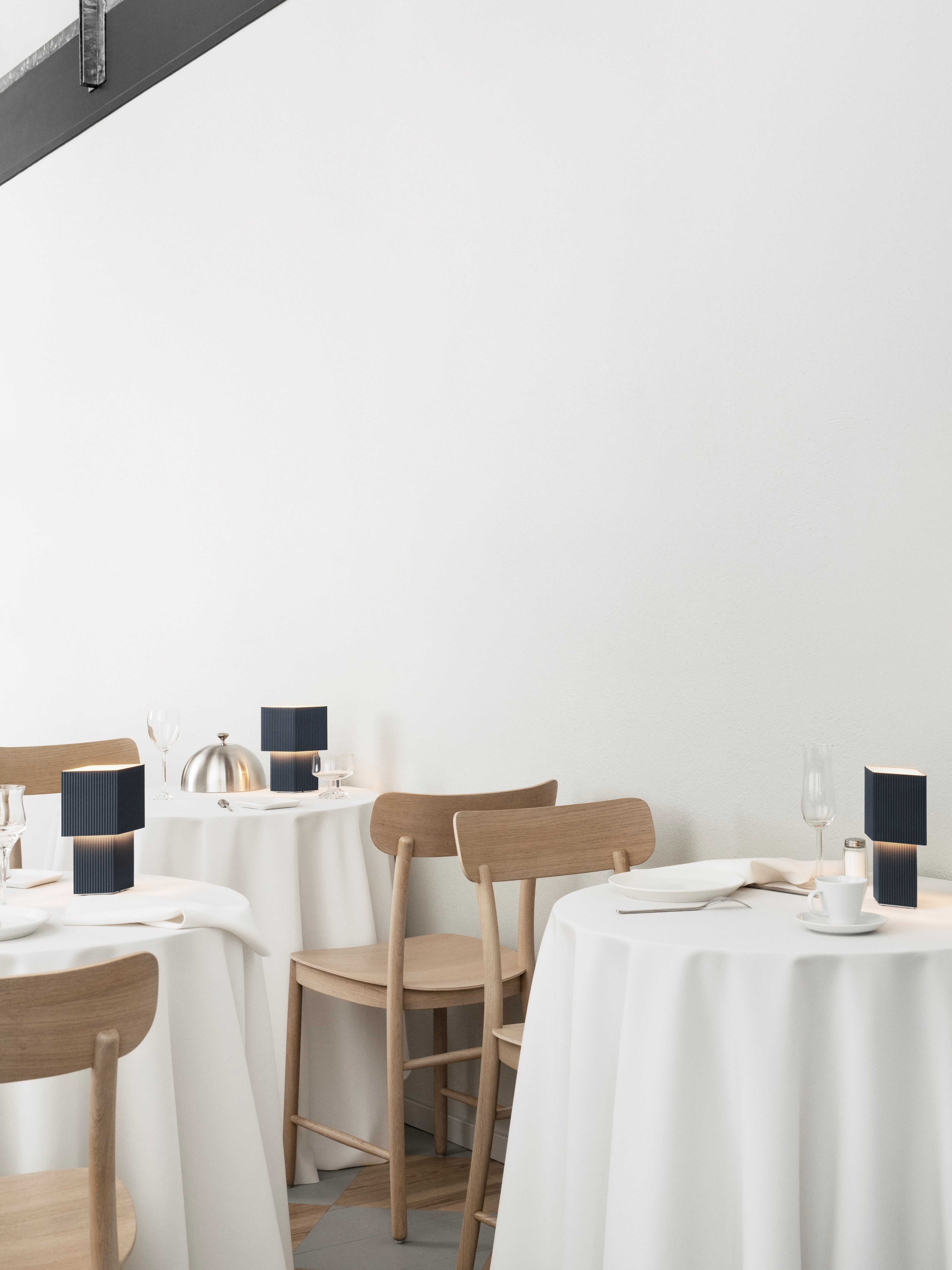 Stolní lampa ROMB MINI tmavě modrá