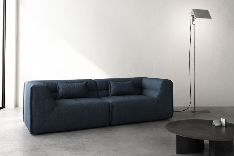 3-Seater Modular Sofa PIERO Upholstered