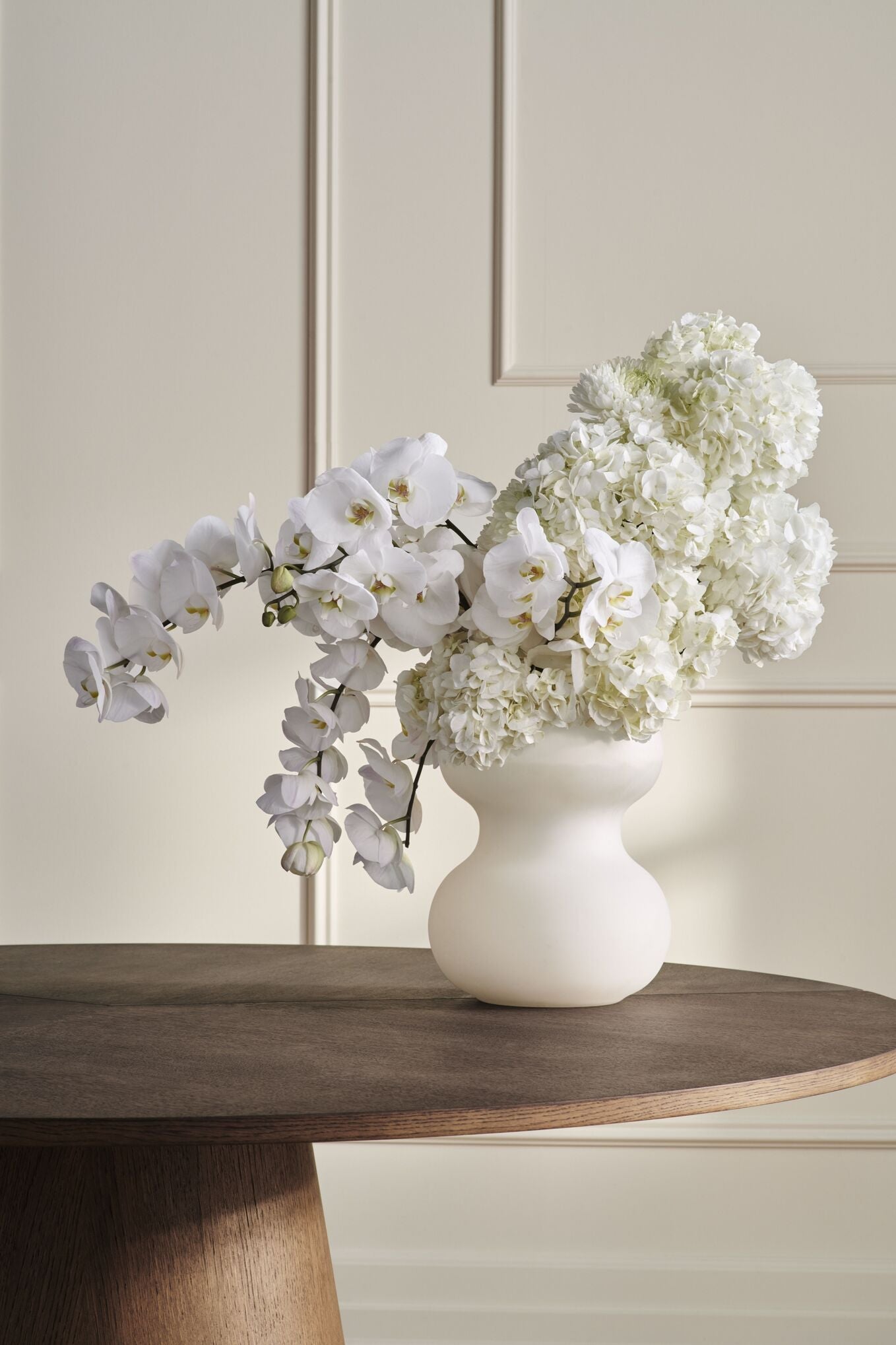 Stůl PIRO bílý dubový dýha