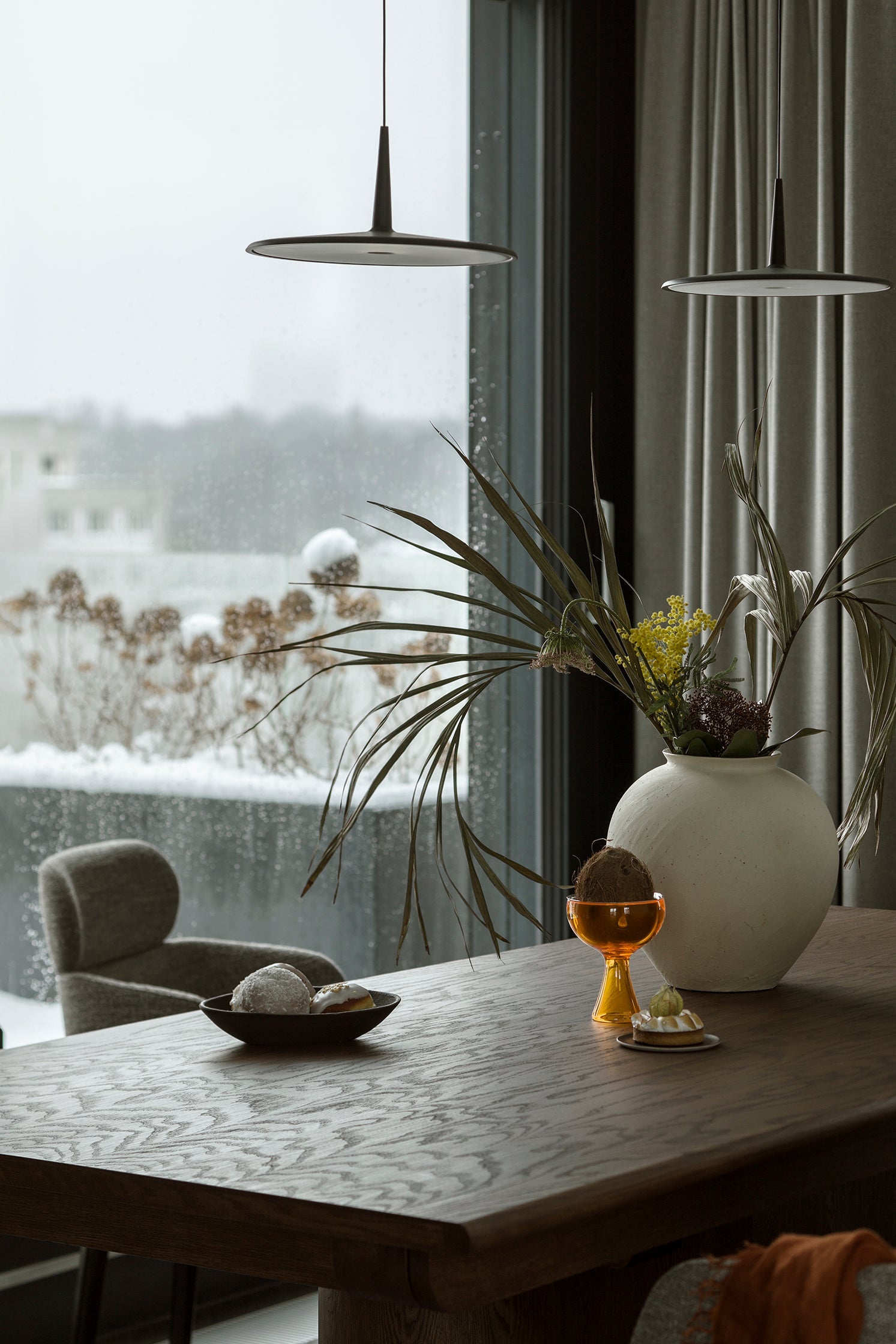 Pohárek na zmrzlinu BIG LOVE oranžový