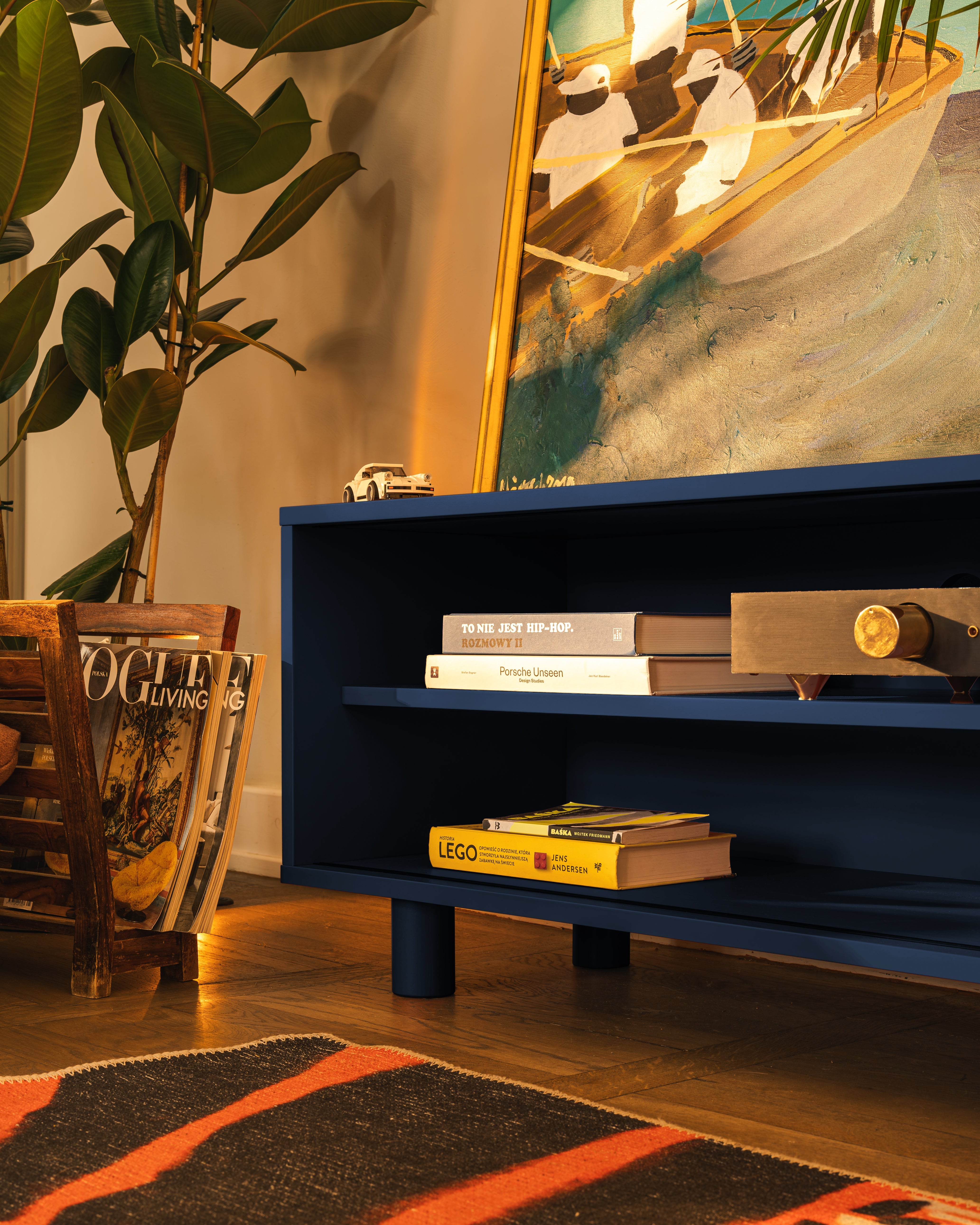 RTV Cabinet POP cobalt blue