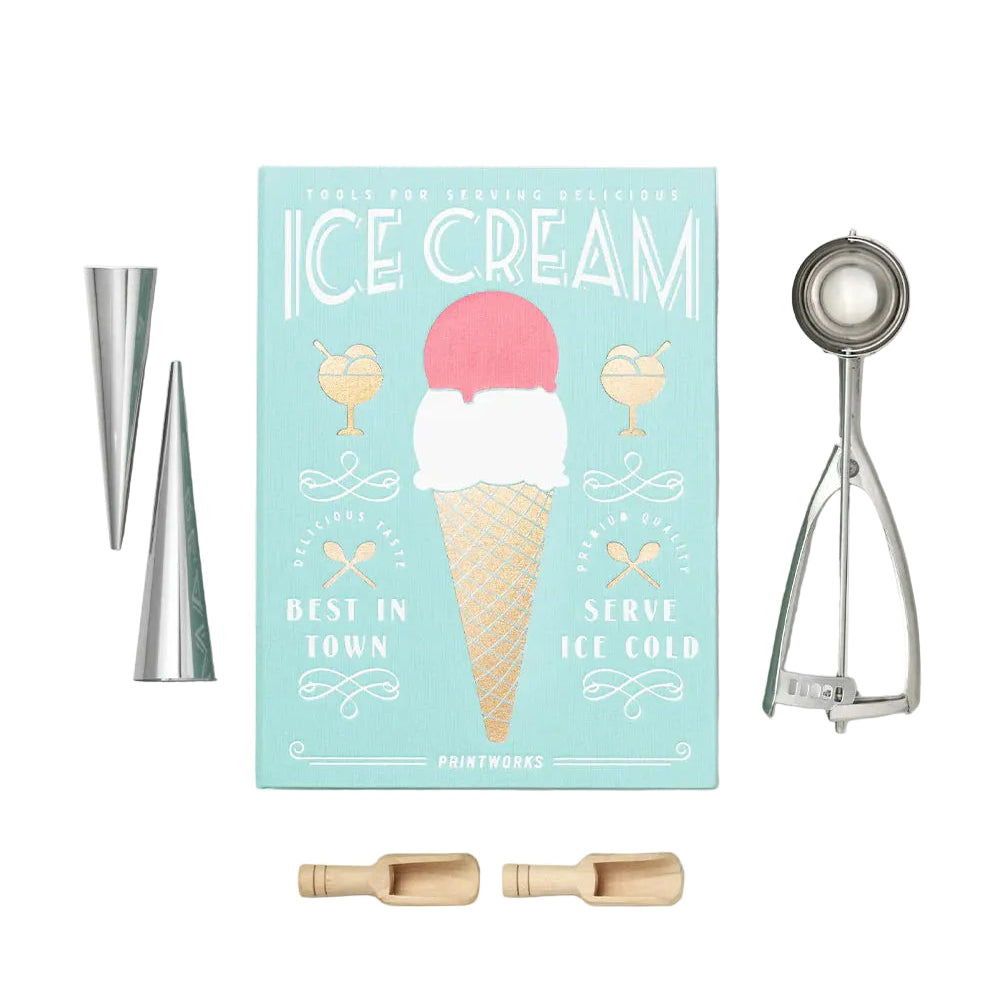 Sada na servírování zmrzliny ICE CREAM TOOLS mátová