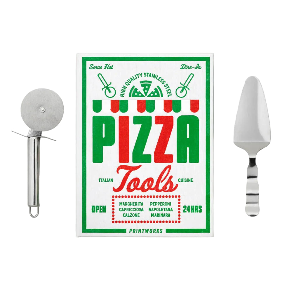 Sada na pizzu PIZZA TOOLS bílá