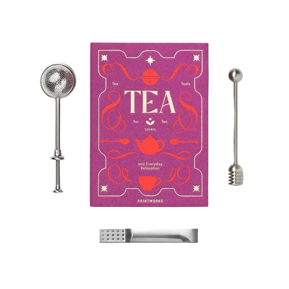 Sada na čaj TEA TOOLS fialová