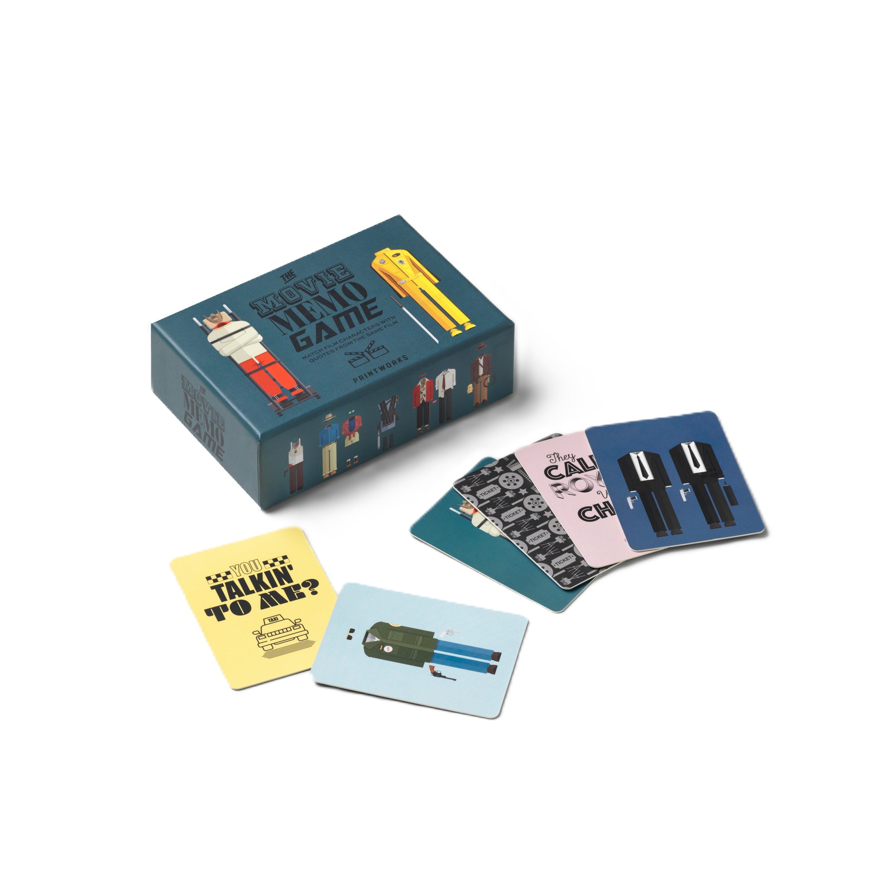 Hra na paměť MEMO GAME MOVIE modrá