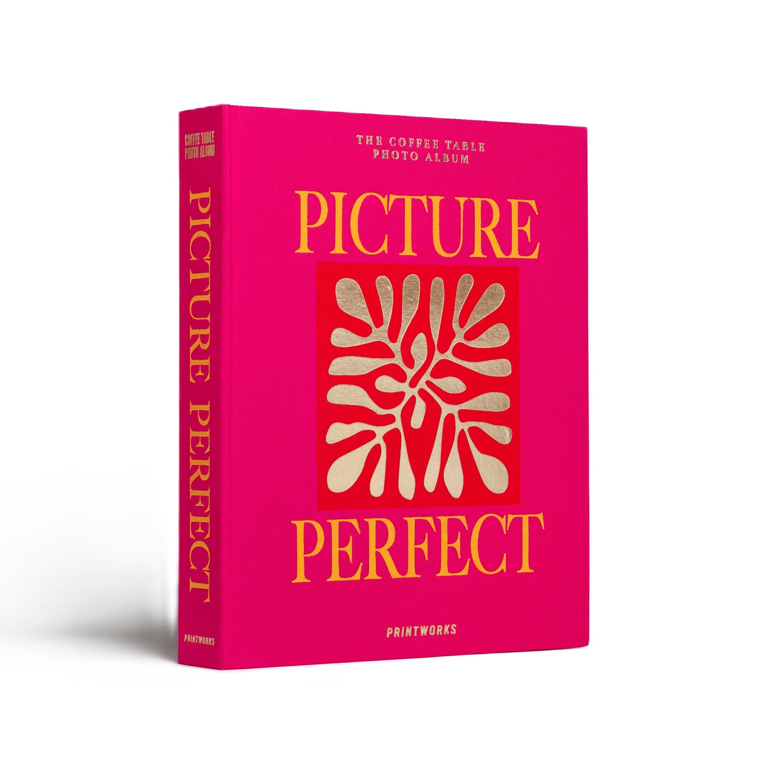 Album na fotografie PICTURE PERFECT růžové se zlatým