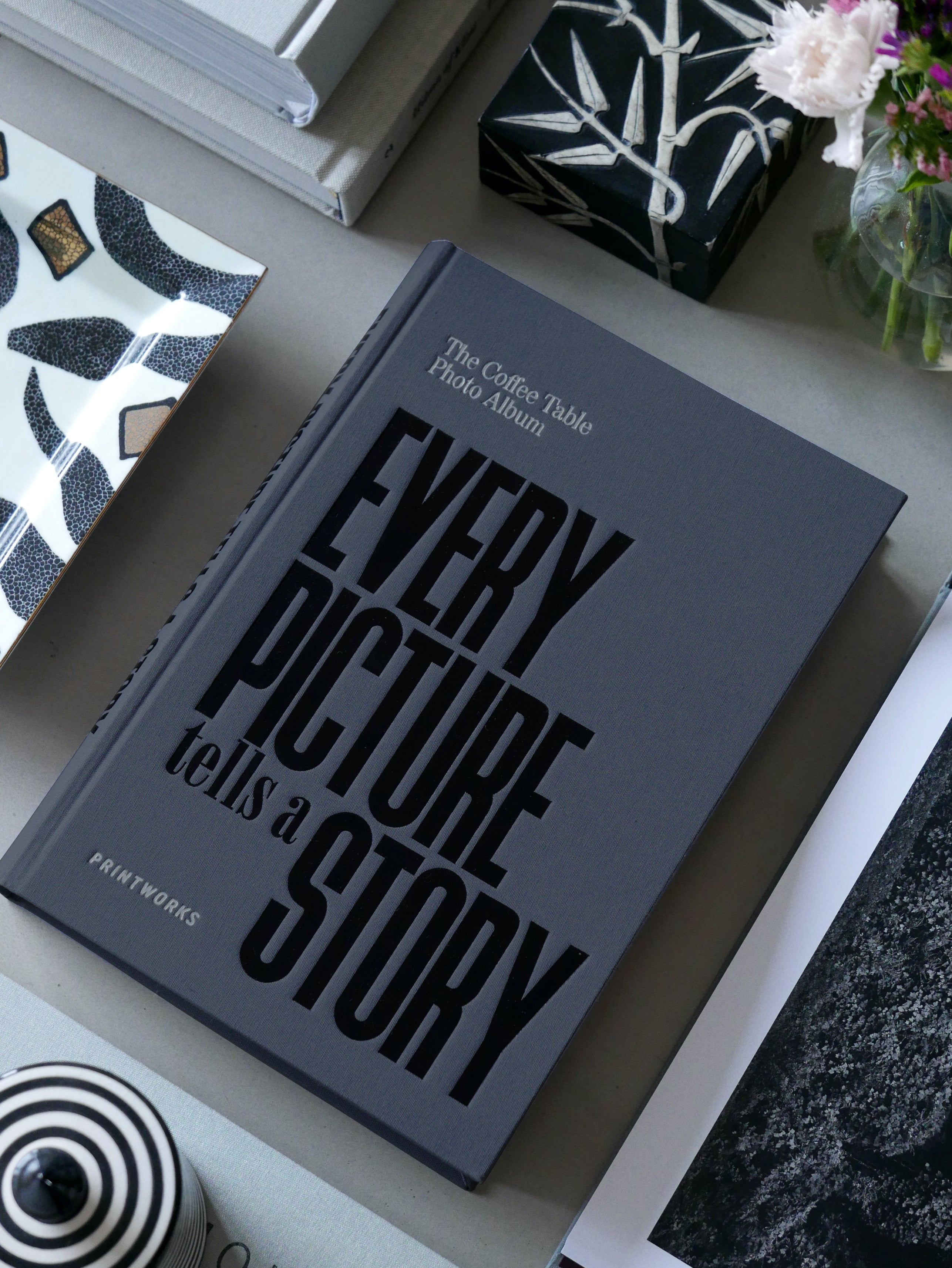 Photo Album EVERY PICTURE TELLS A STORY gray