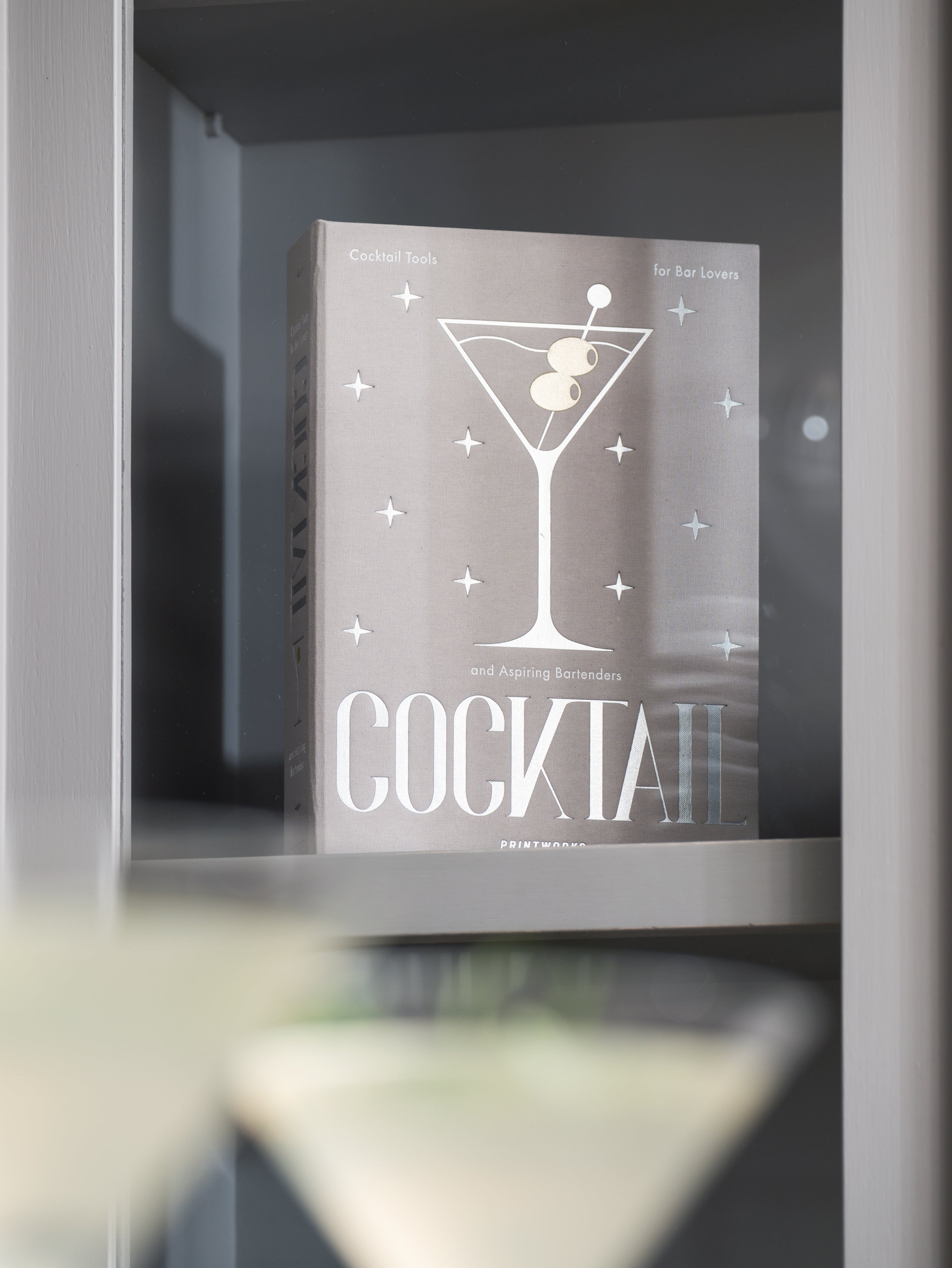 Sada na koktejly COCKTAIL TOOLS šedá