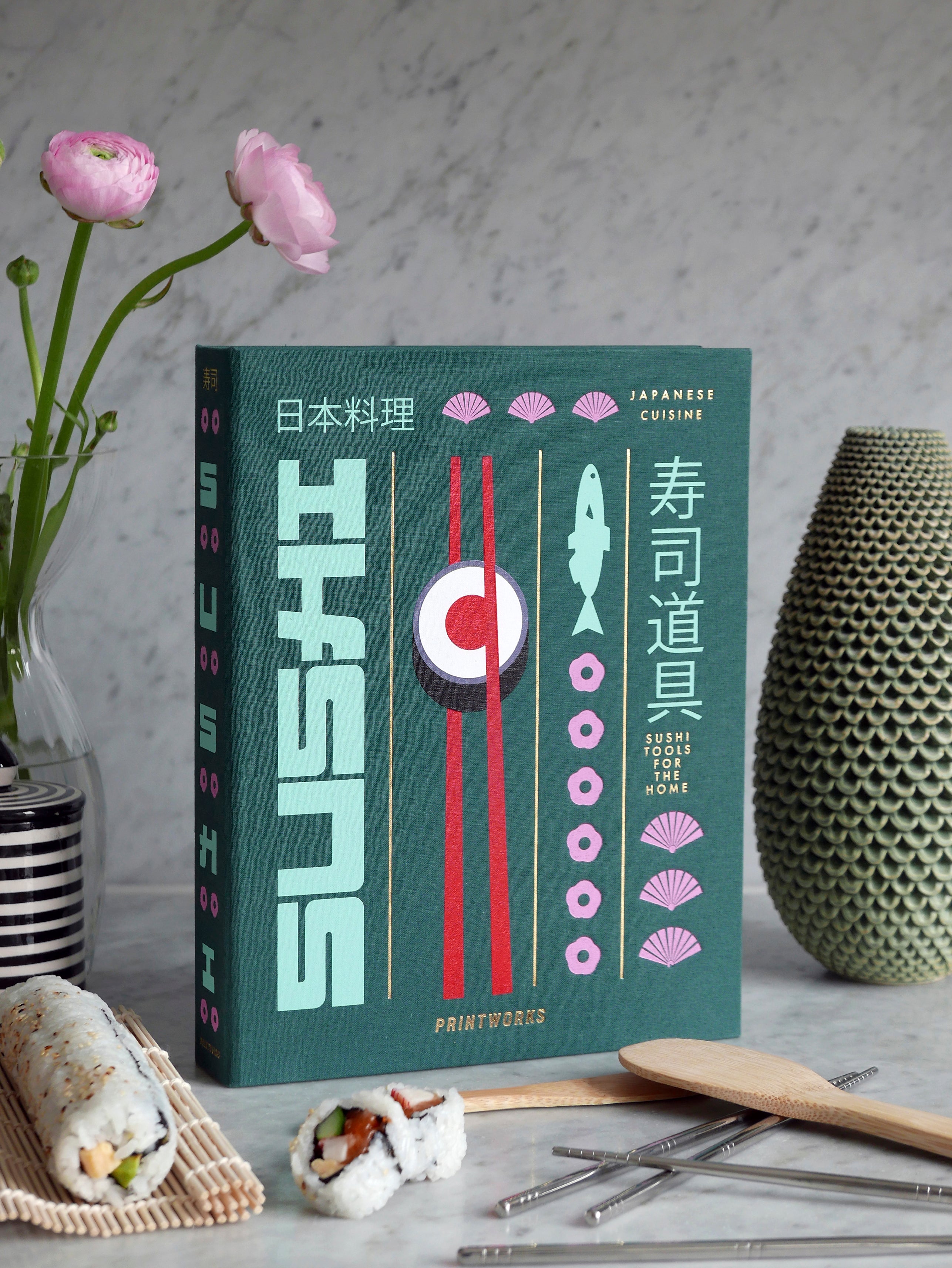 Zestaw do sushi SUSHI TOOLS zielony – Printworks