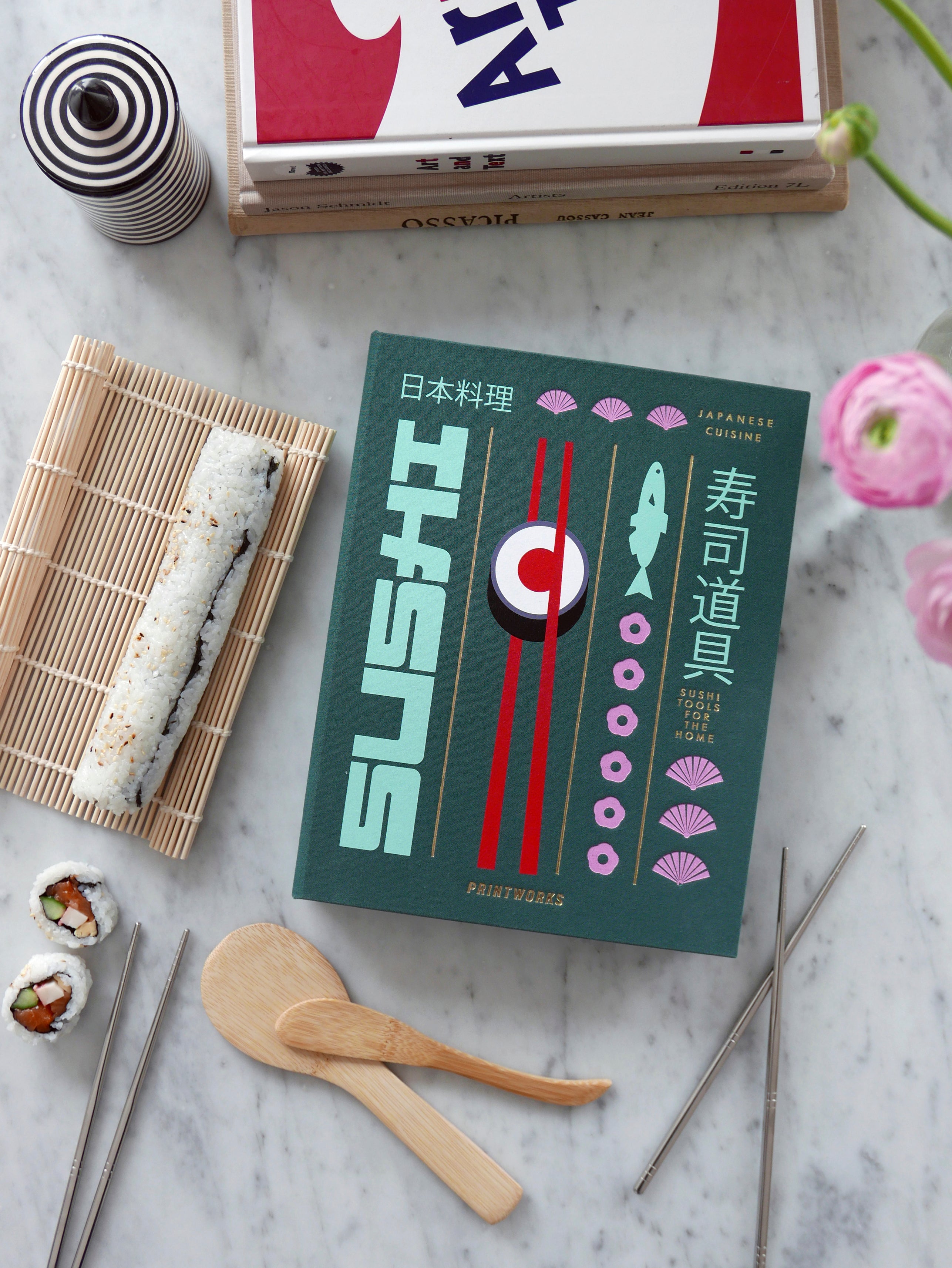 Zestaw do sushi SUSHI TOOLS zielony – Printworks