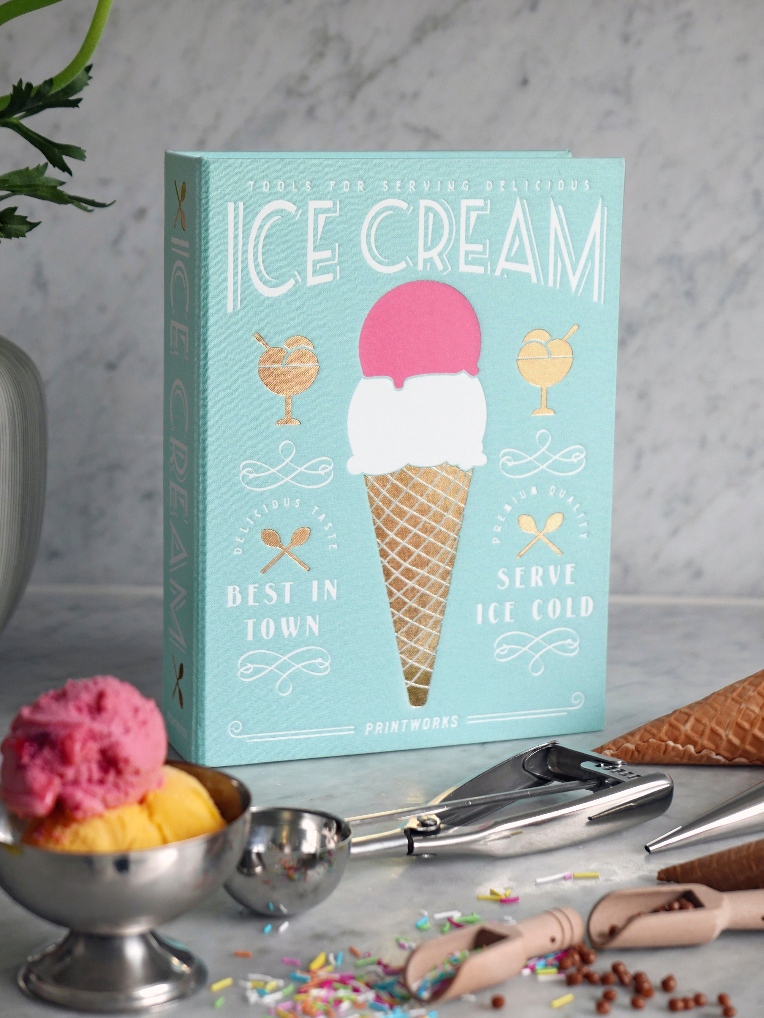 Sada na servírování zmrzliny ICE CREAM TOOLS mátová