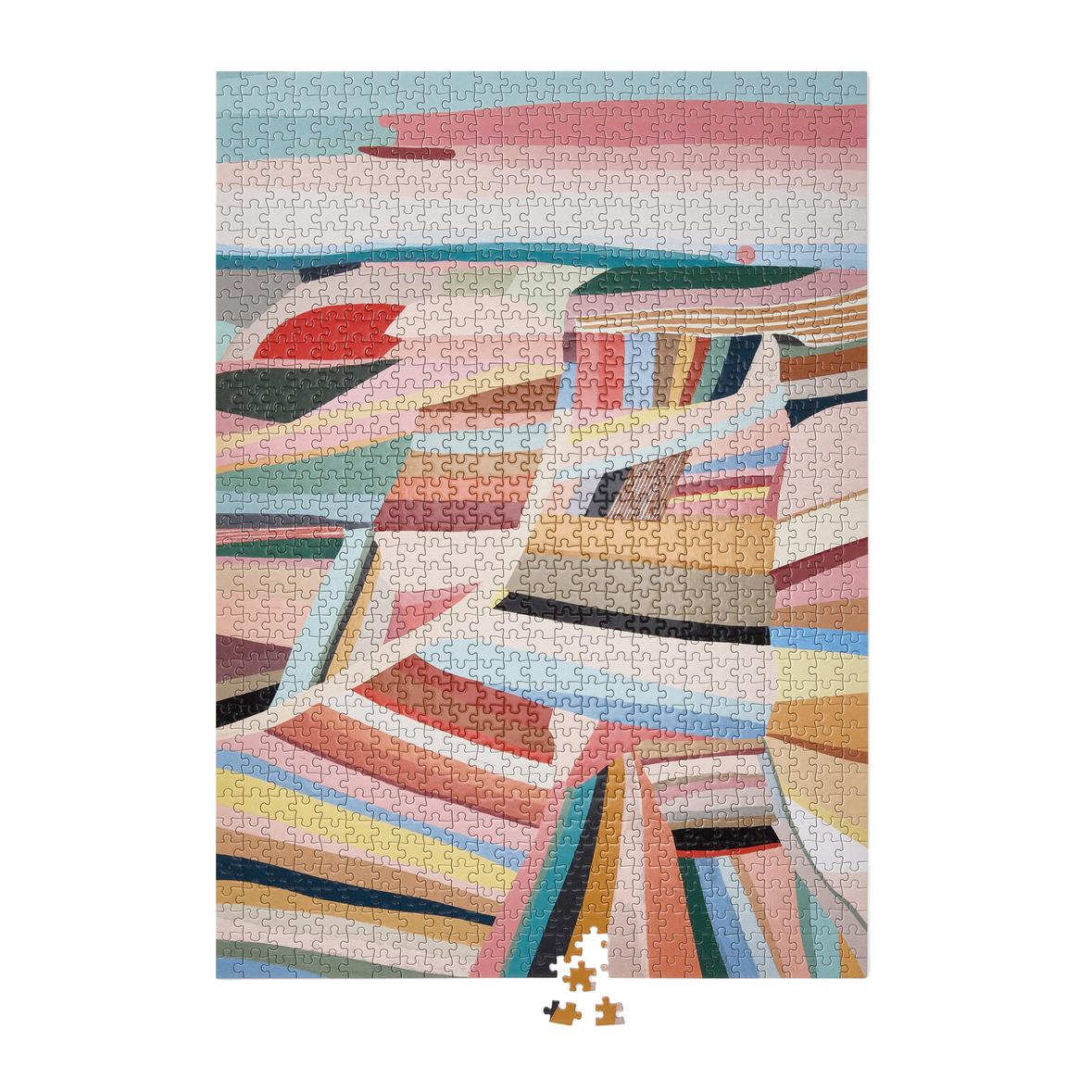 Puzzle MORNING FIELDS beige