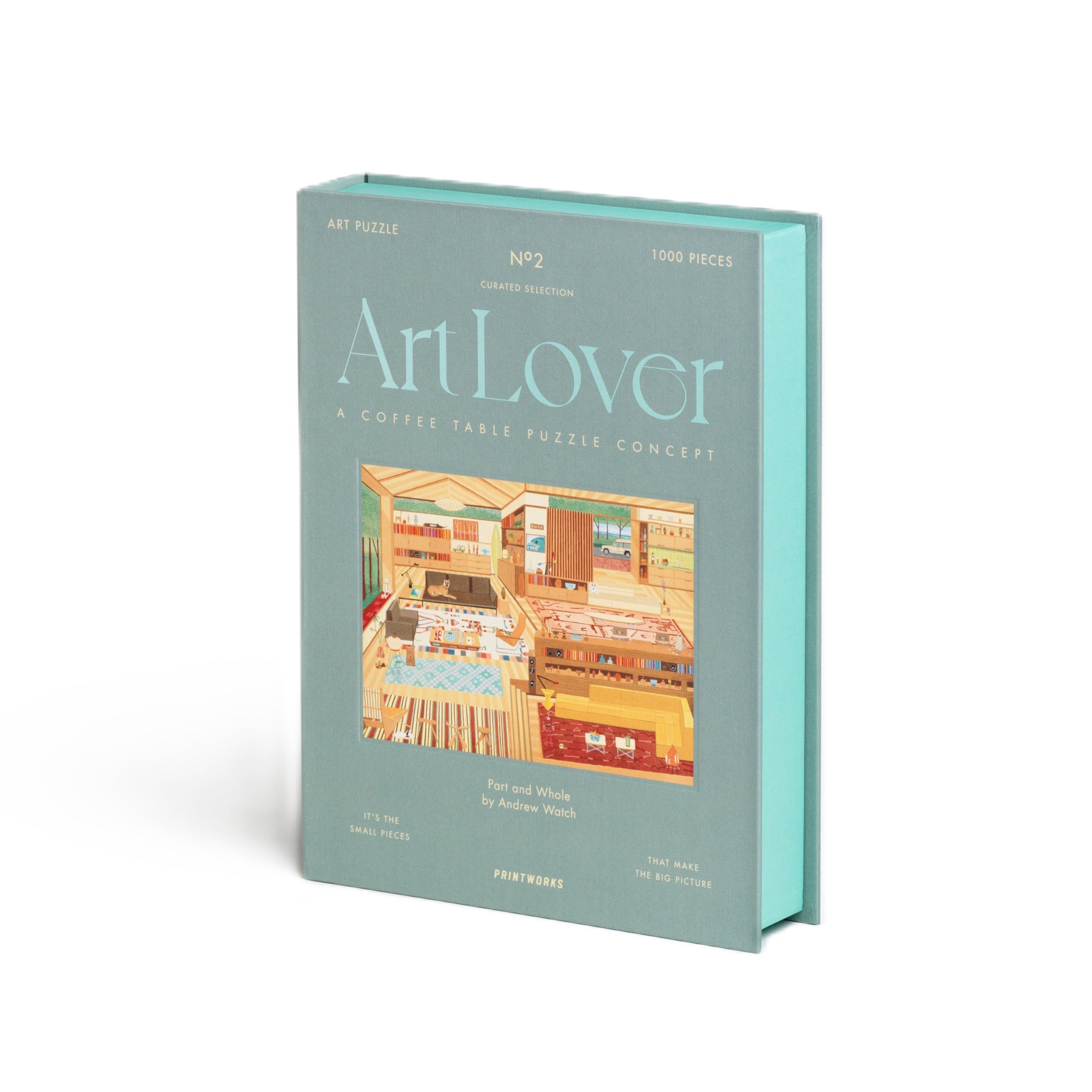 Puzzle ČÁST A CELEK modrý