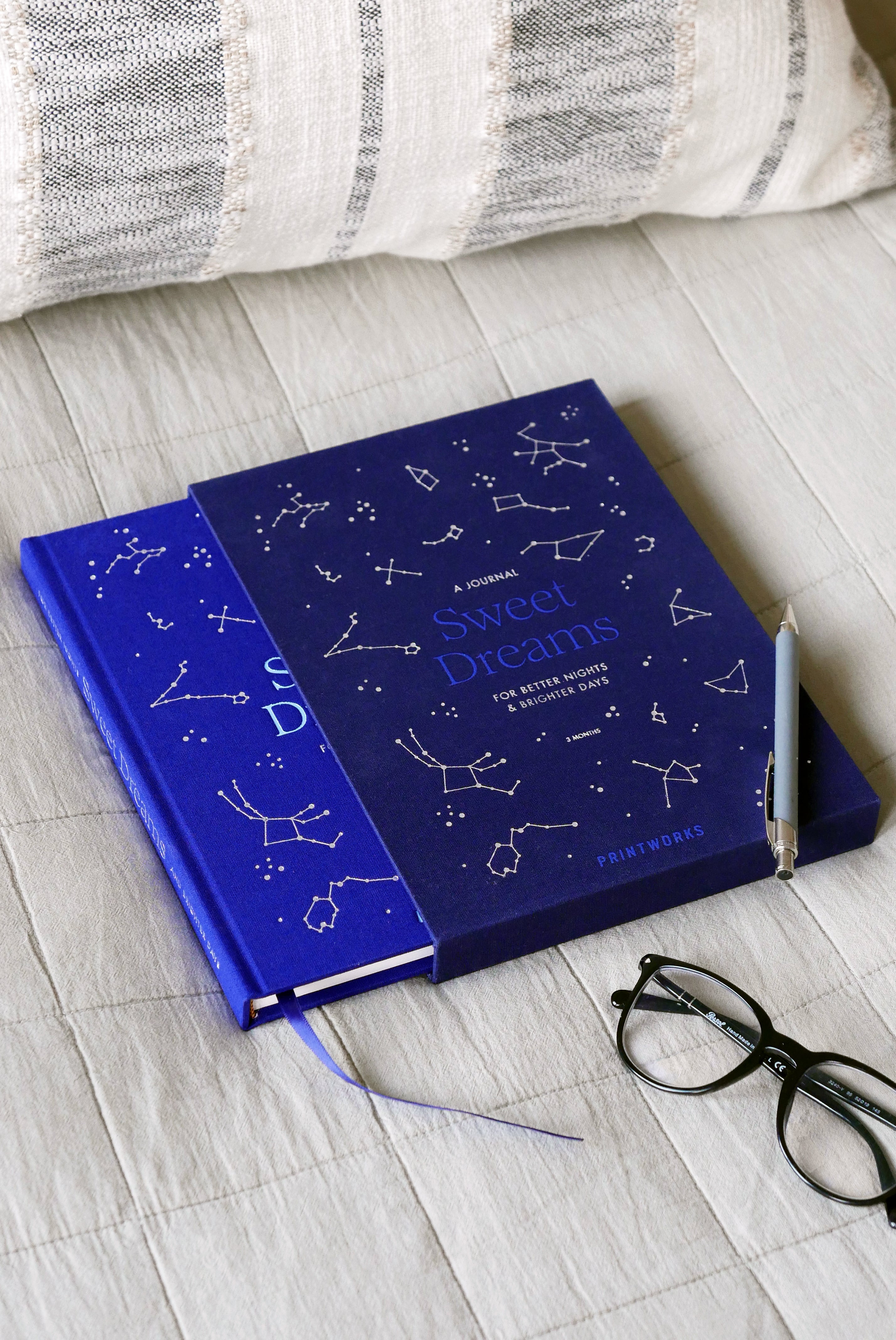 Dziennik snu SWEET DREAMS granatowy – Printworks