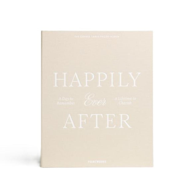 Fotoalbum HAPPILY EVER AFTER béžové