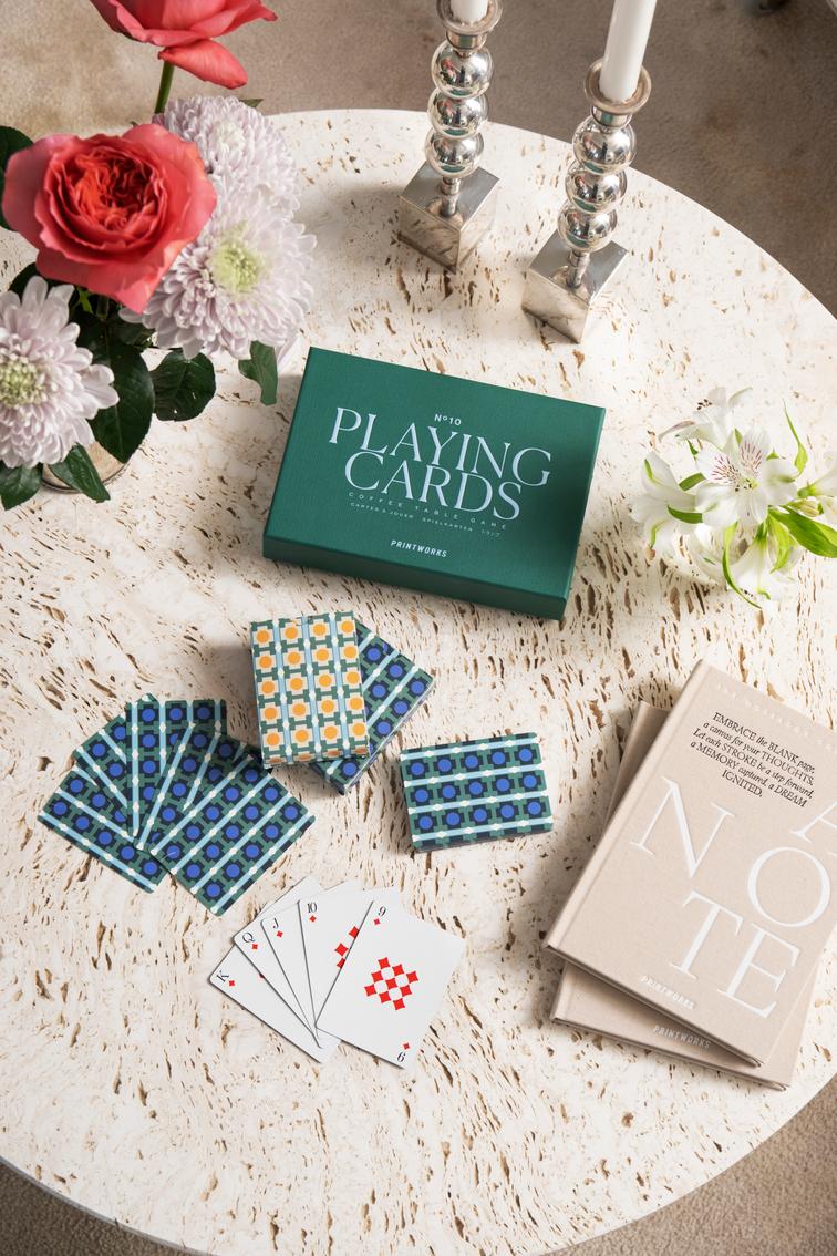 PLAYING CARDS green