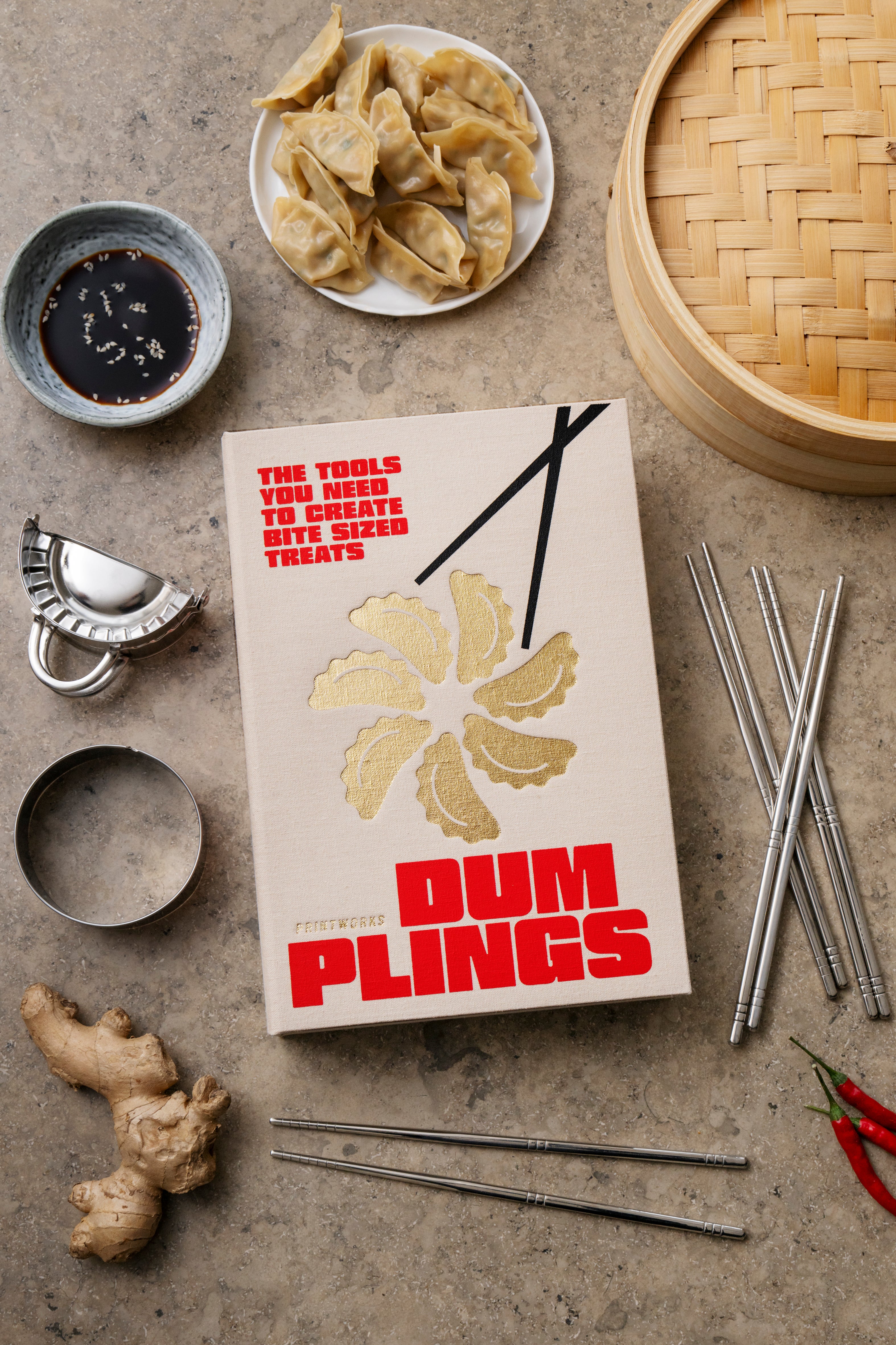Sada na pierogi DUMPLING TOOLS béžová