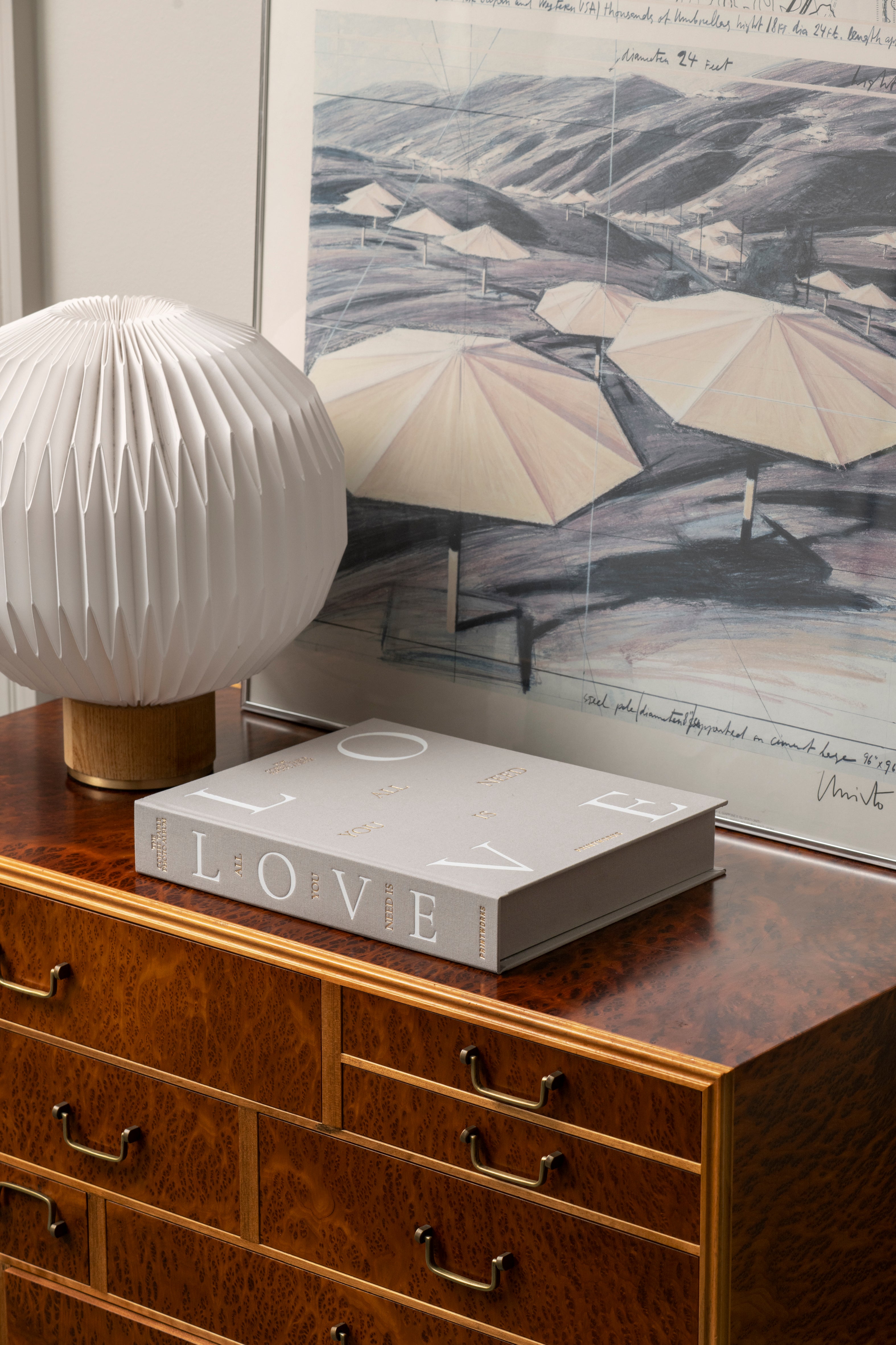 Fotoalbum ALL YOU NEED IS LOVE béžové