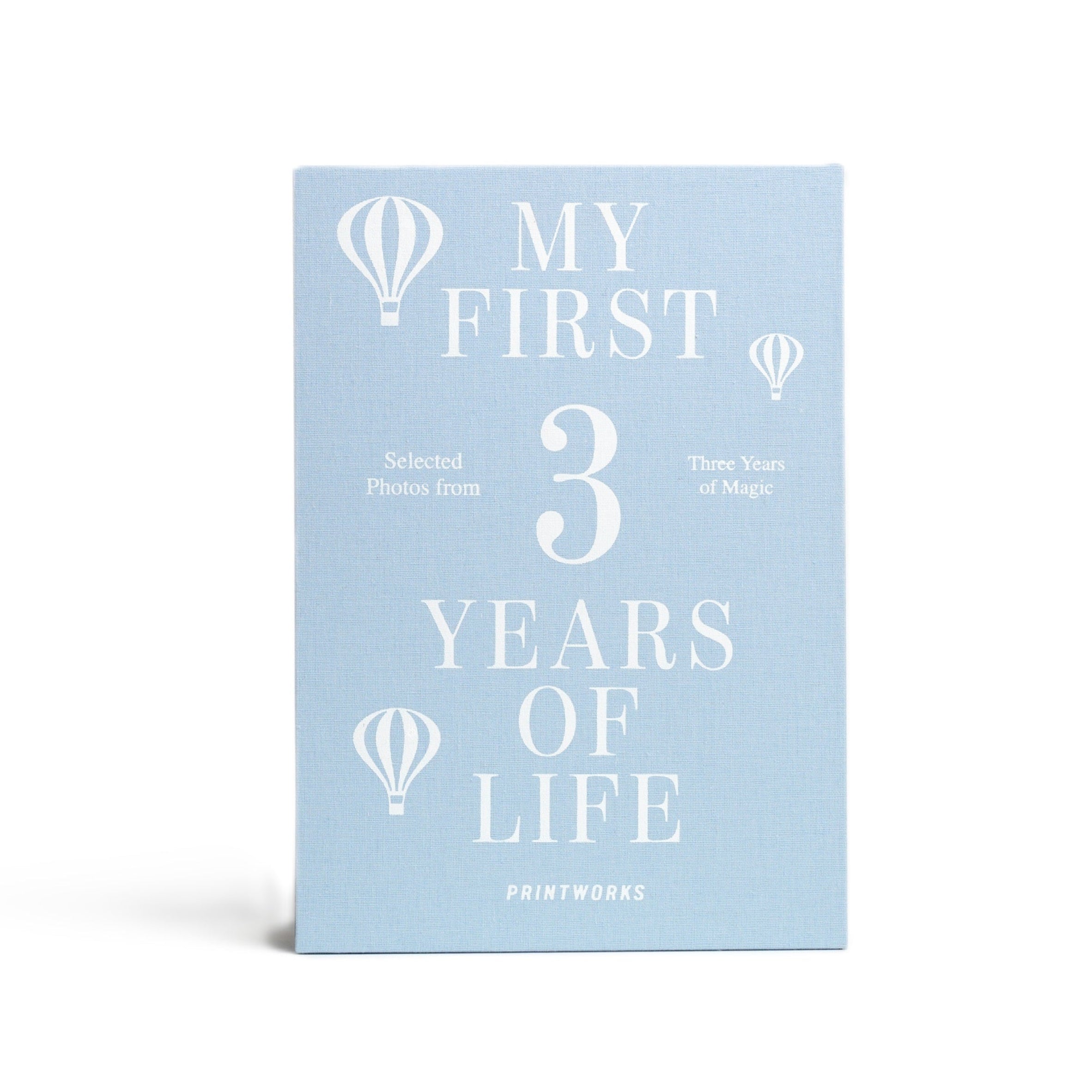 My First 3 Years of Life Photo Album Set Blue