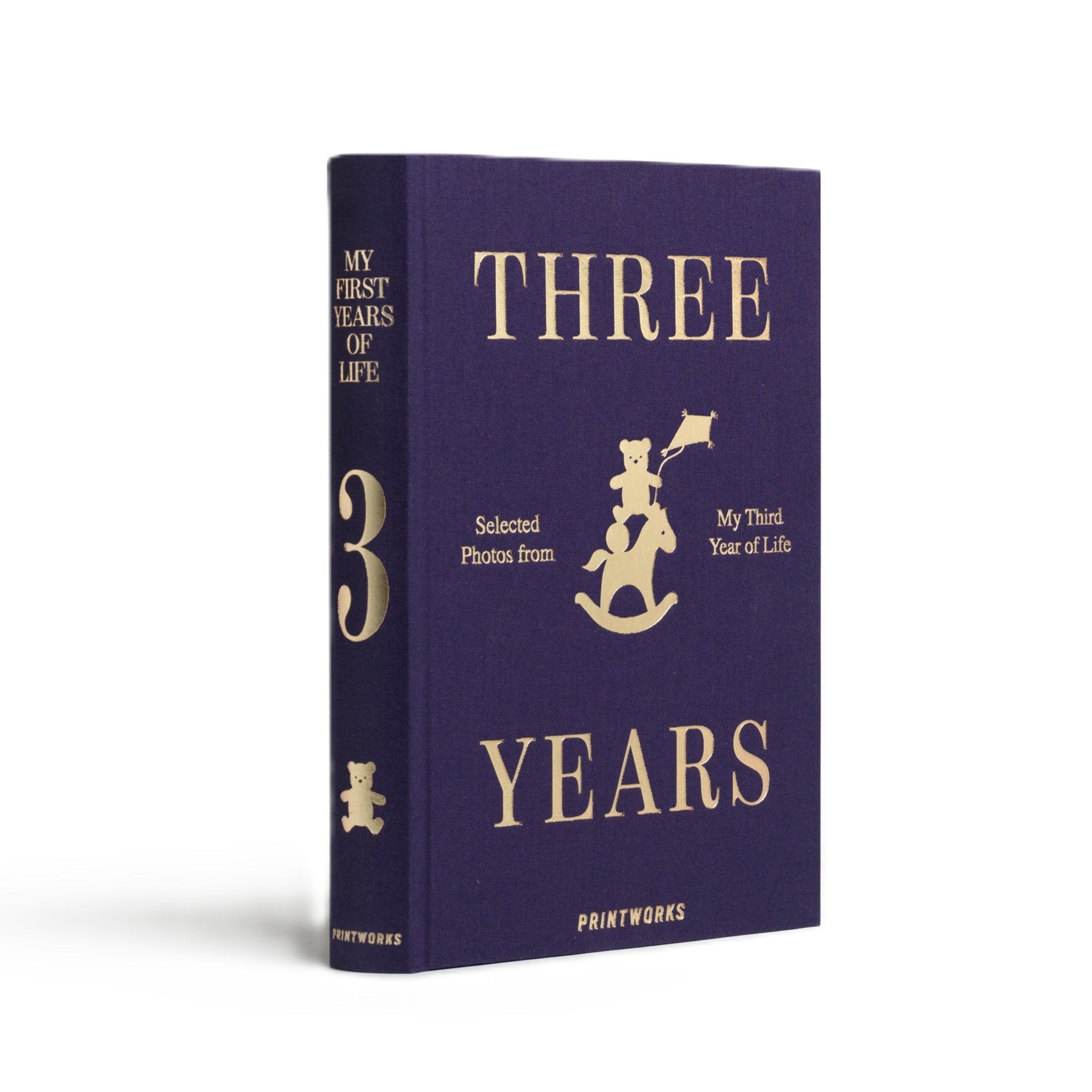 My First 3 Years of Life Photo Album Set Blue