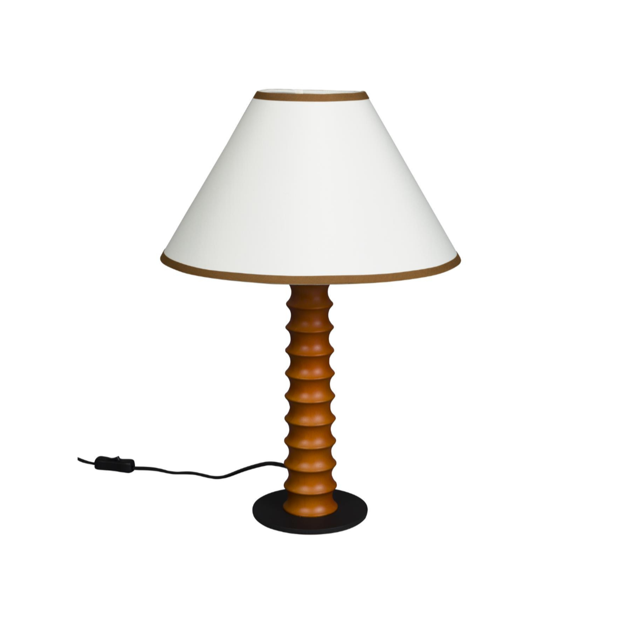 Stolní lampa HORACE hnědá