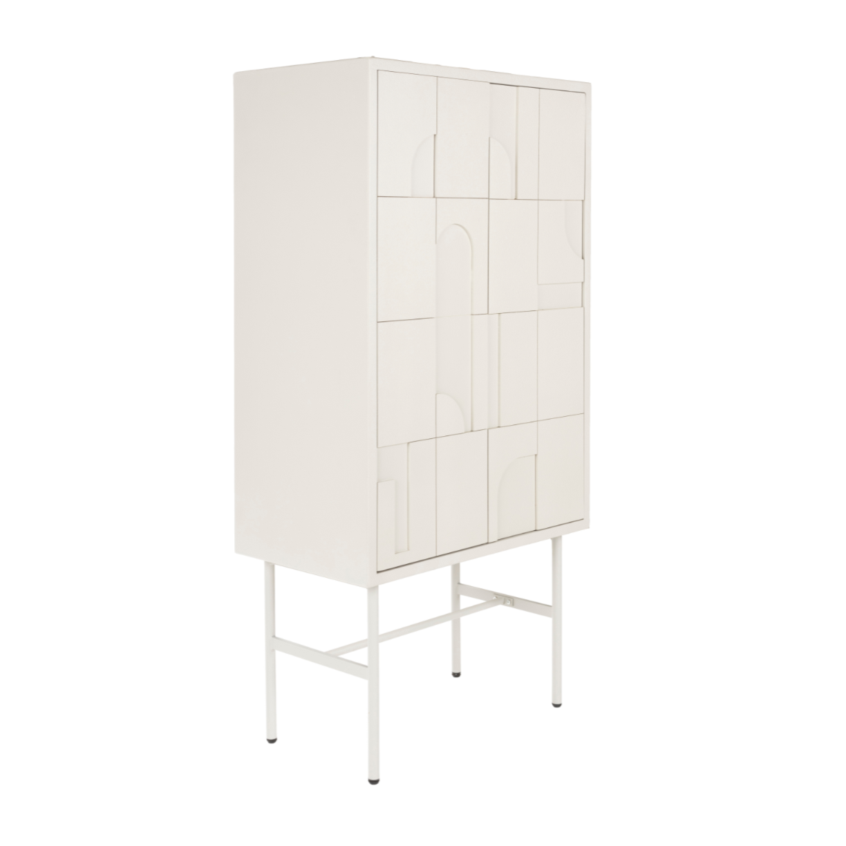 FUNK Chest of Drawers White
