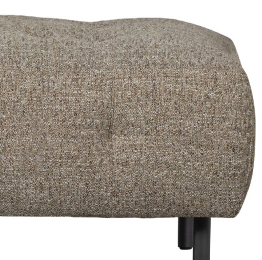 LLOYD pouf in brown mélange