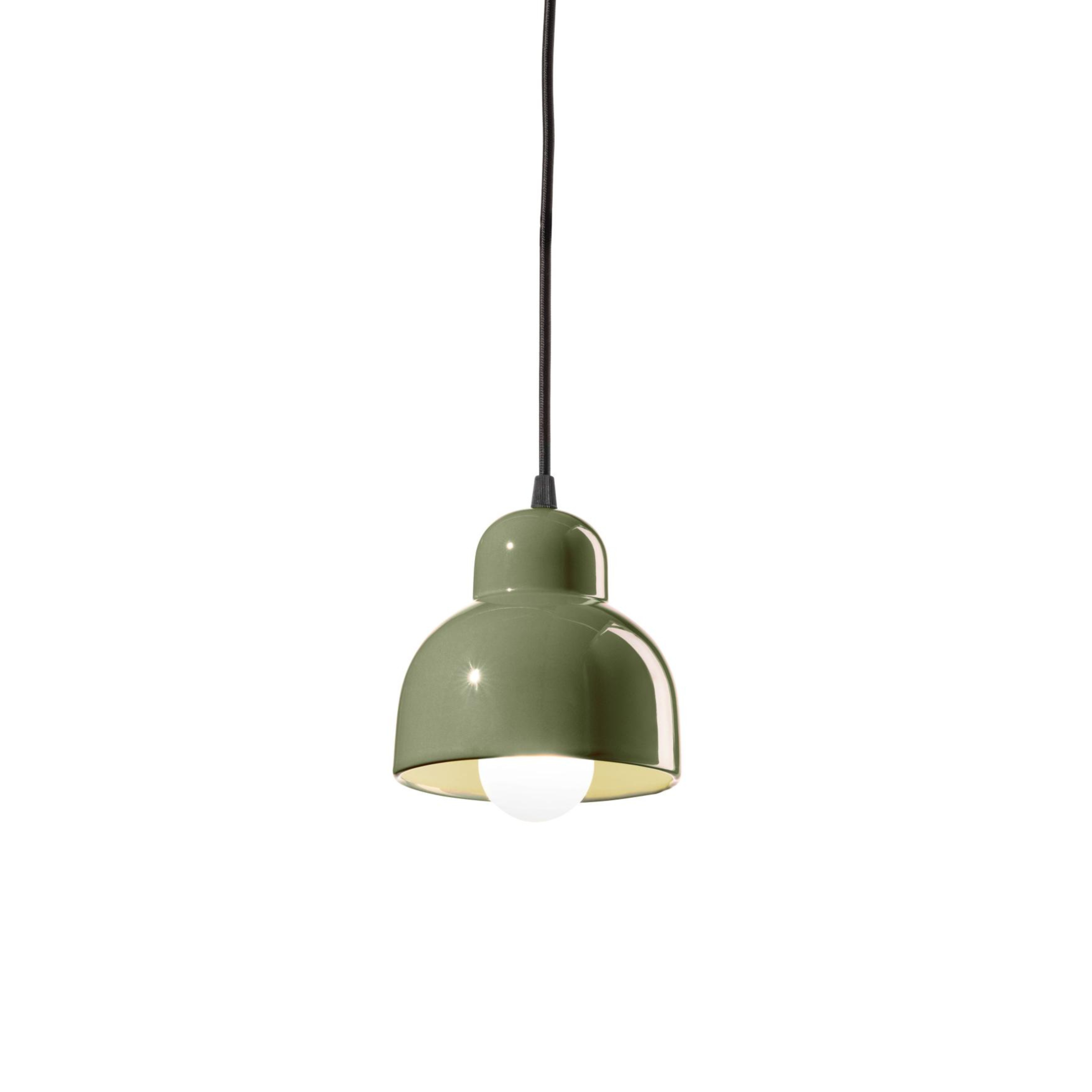 Závěsná keramická lampa BERIMBAU šalvějová