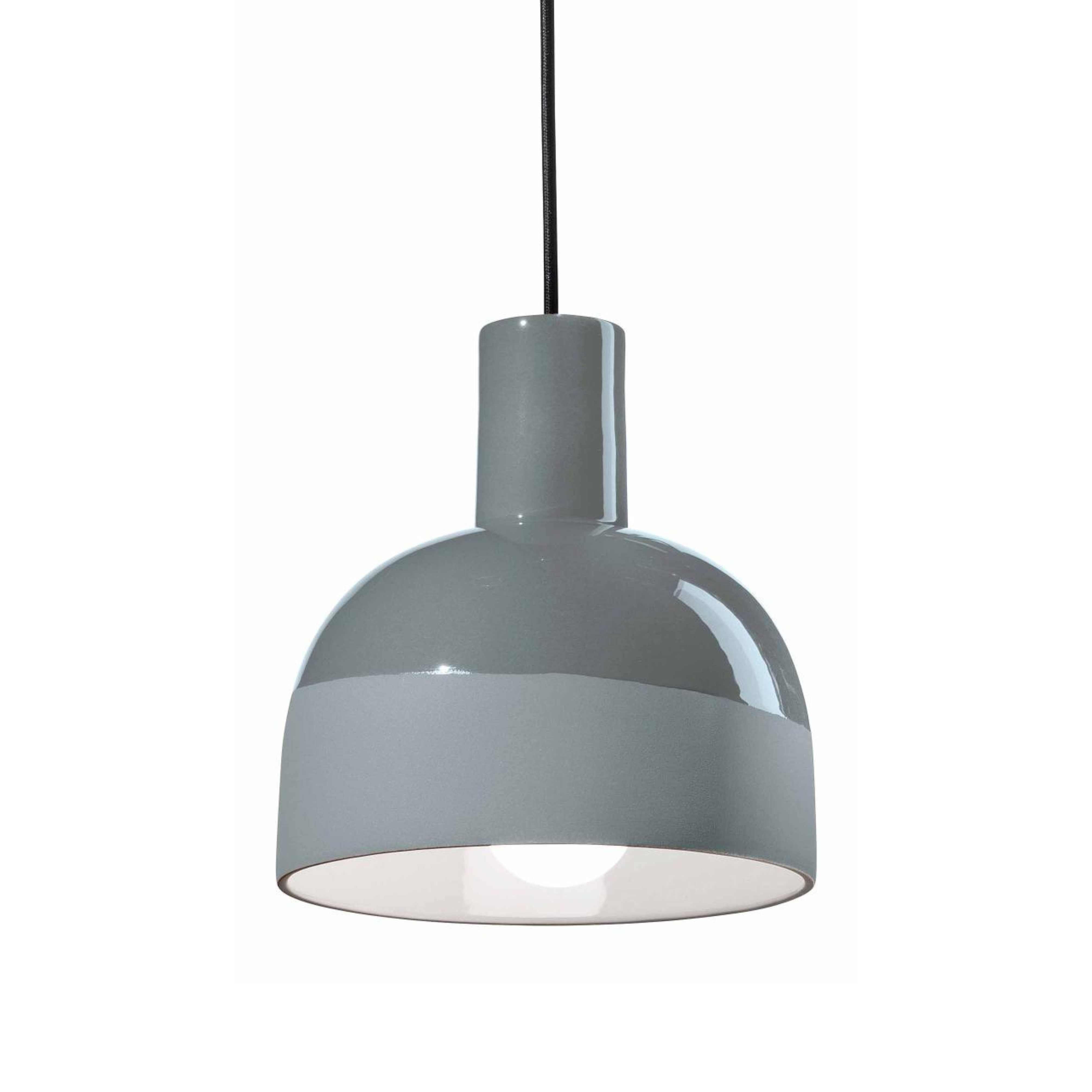 Závěsná keramická lampa CAXIXI šedá