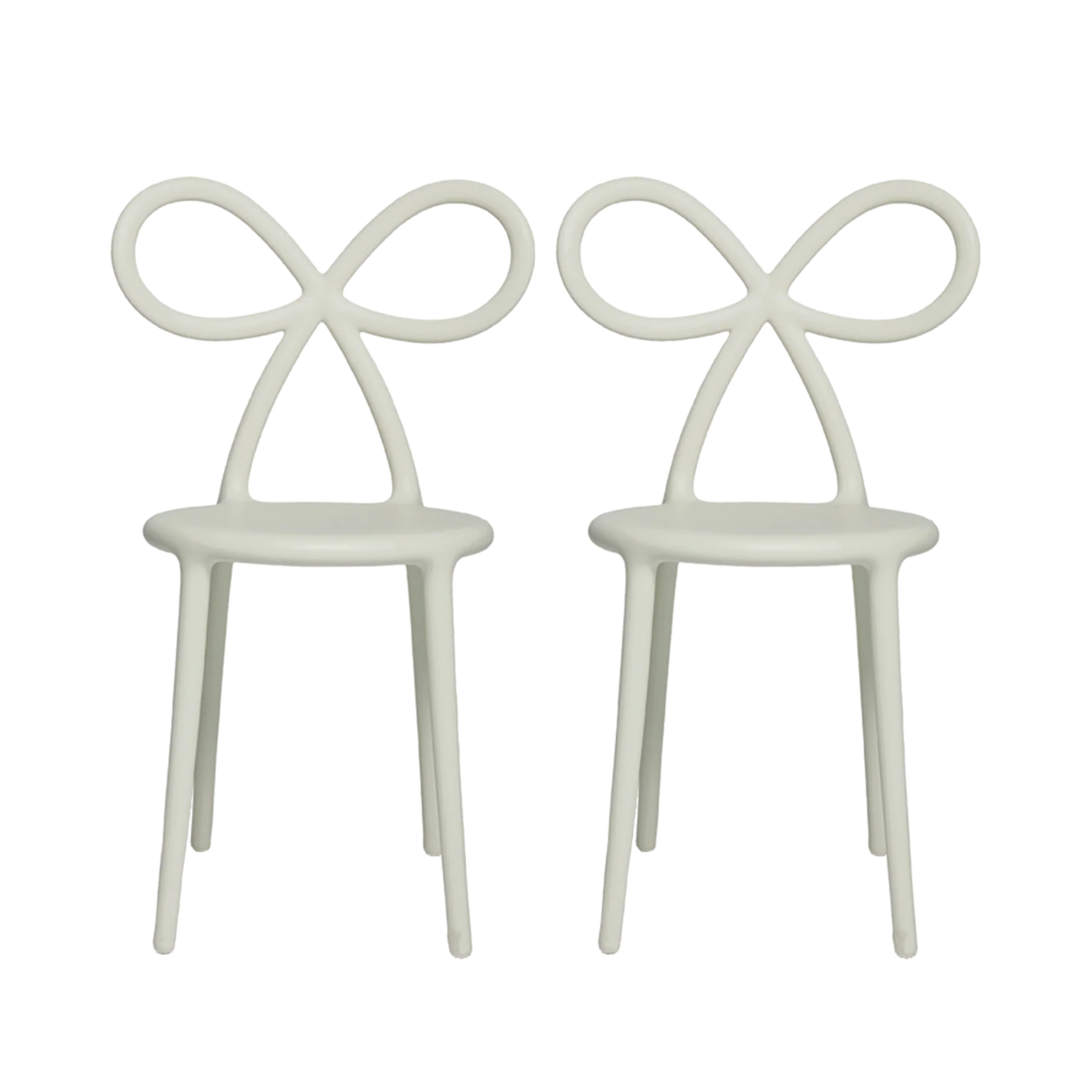 RIBBON White Chair Set