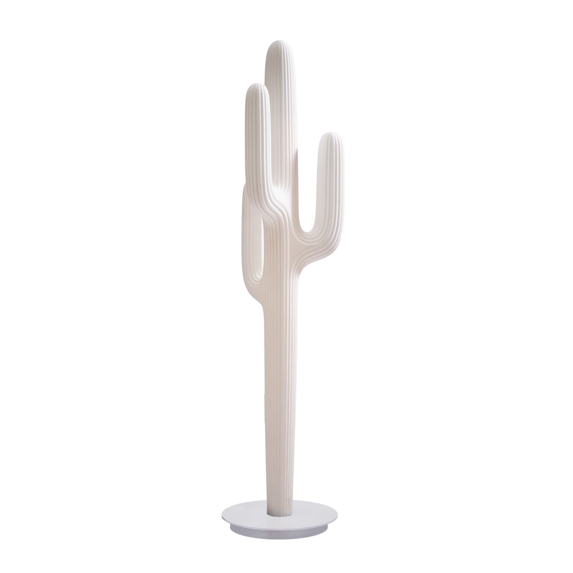 Outdoor floor lamp SAGUARO white