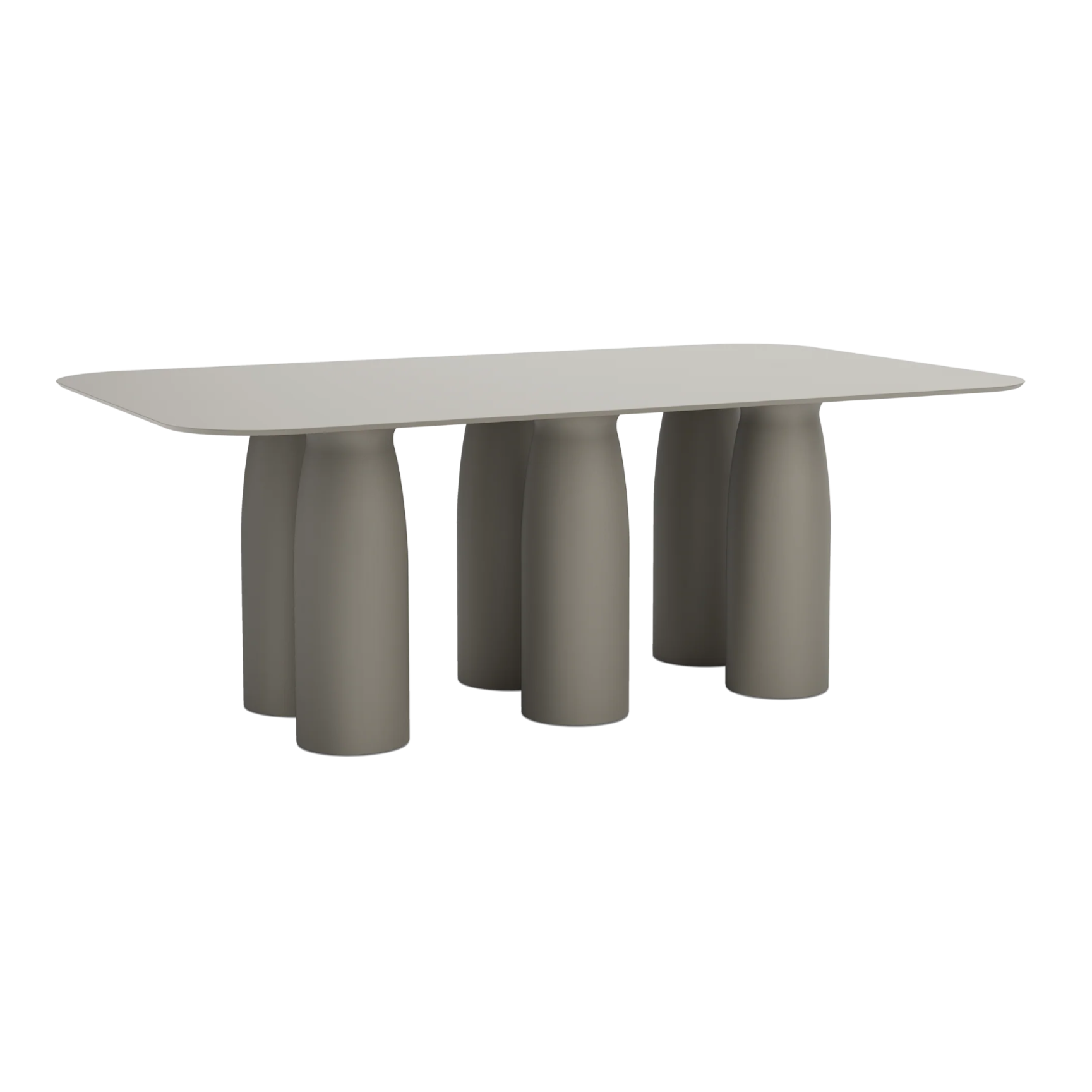 Stůl TOTO laminát hpl šedý