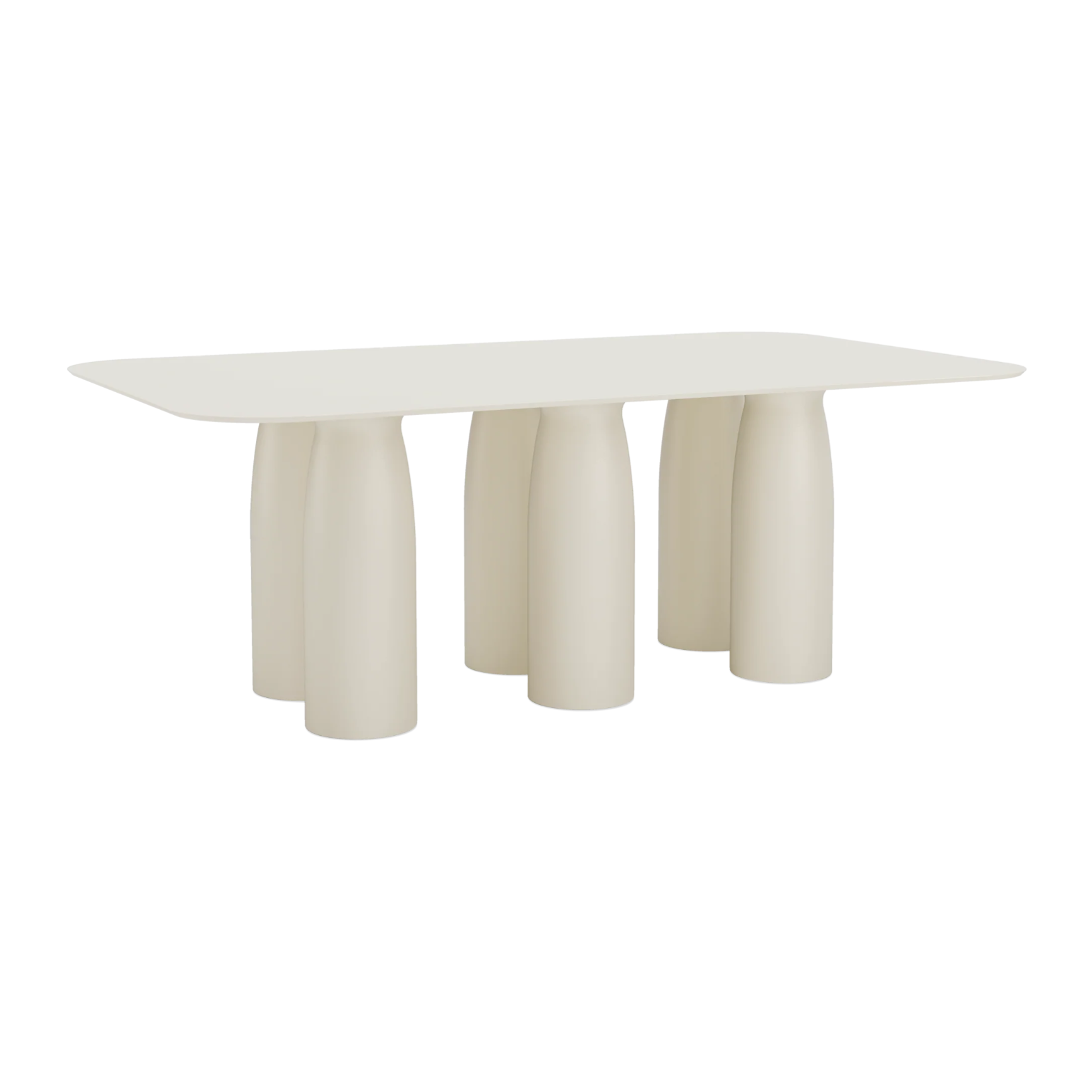 TOTO Table HPL Laminate White