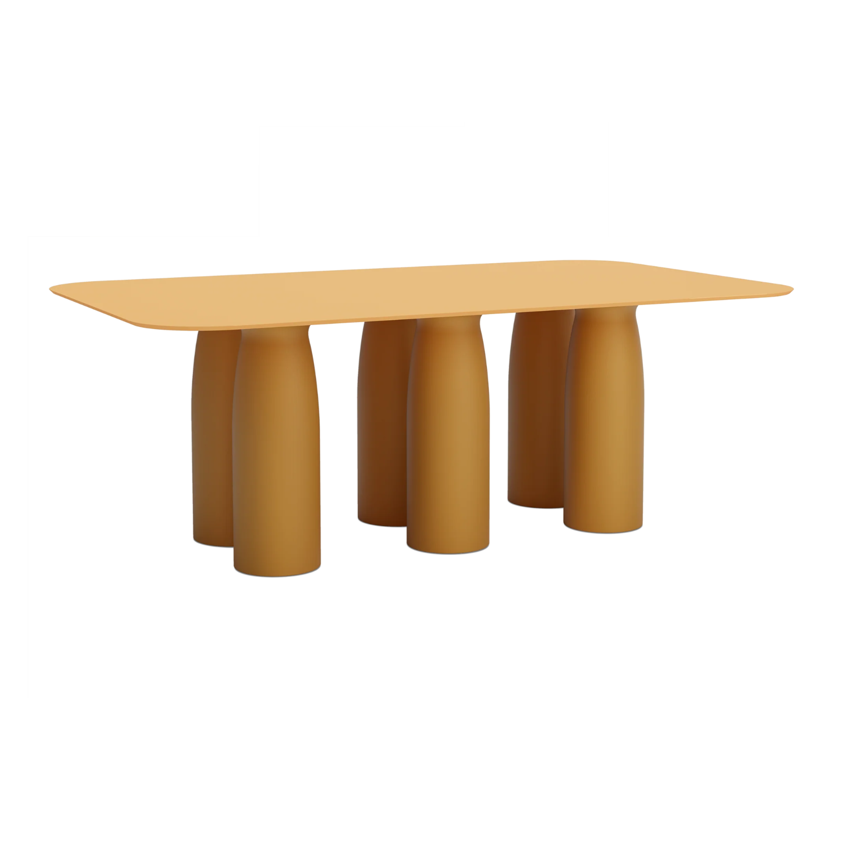 TOTO Table HPL Laminate Mustard